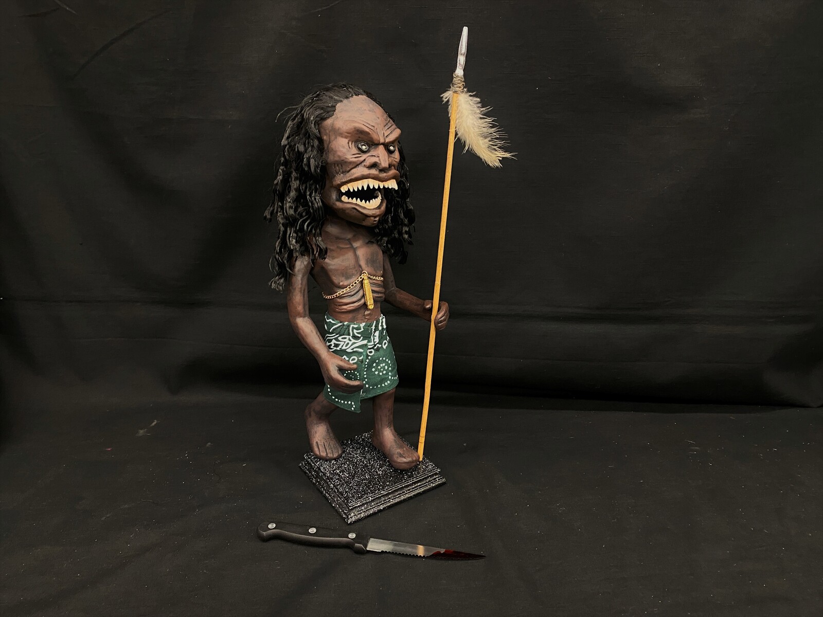 This piece is hand-painted and finished, 
with its own unique quality and detail 
that is the trademark of a handcrafted 
Art Of Toys custom product.
https://www.solidart.club/ 