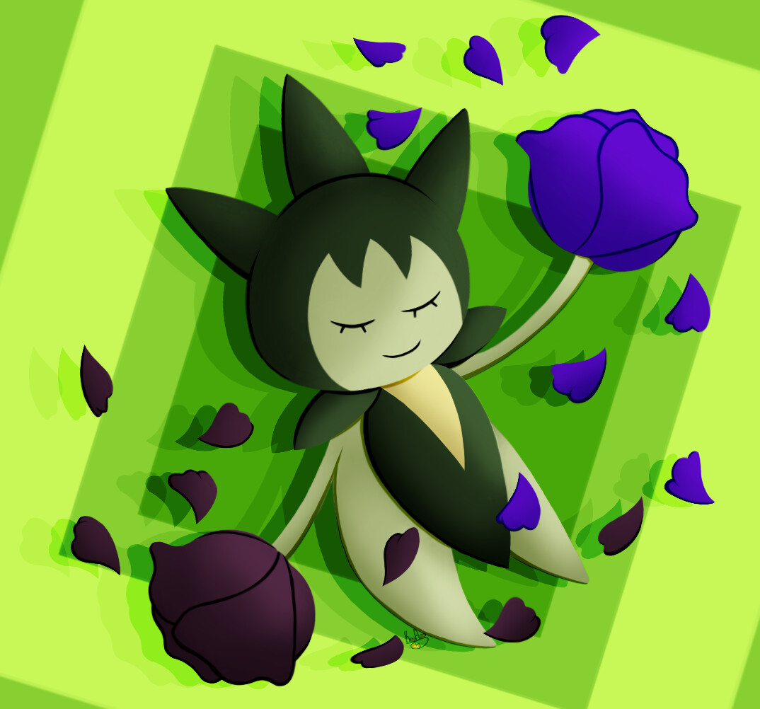 ArtStation - Shiny Roselia