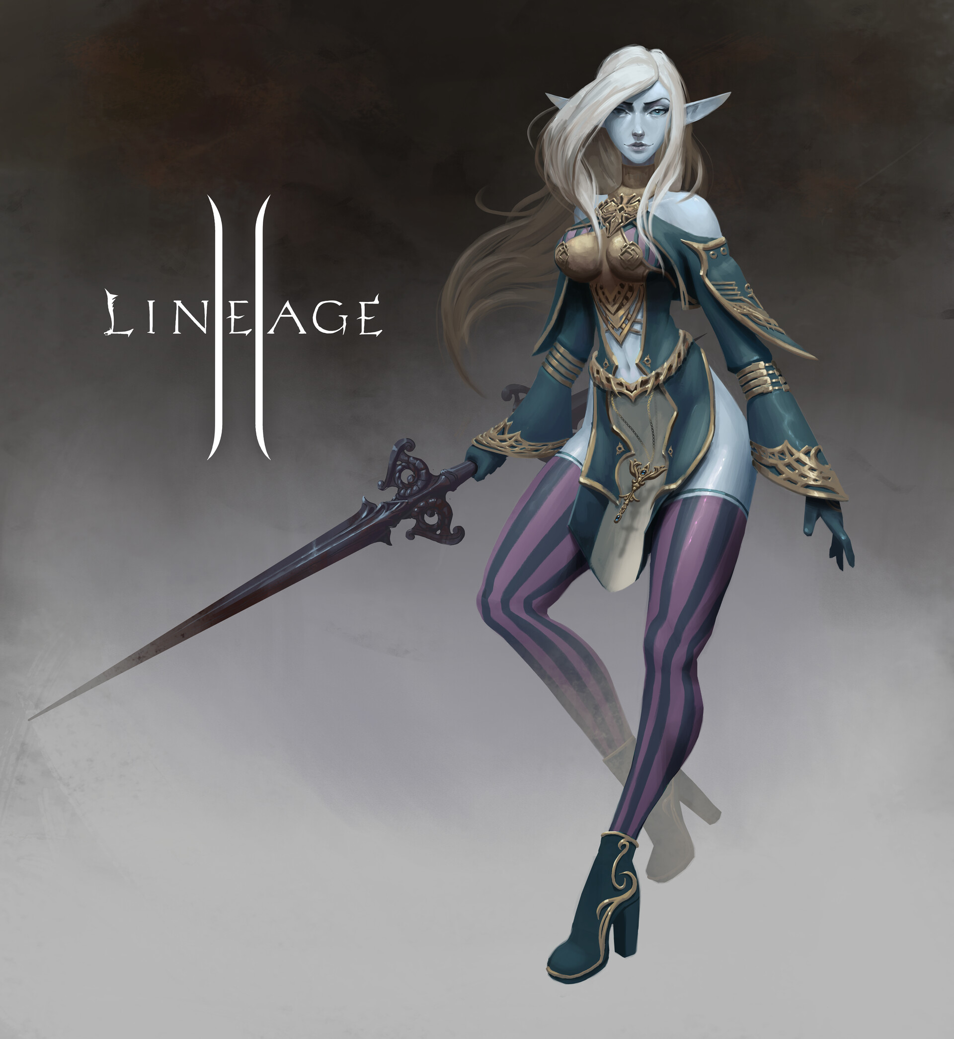 Artstation Lineage 2 Fan Art