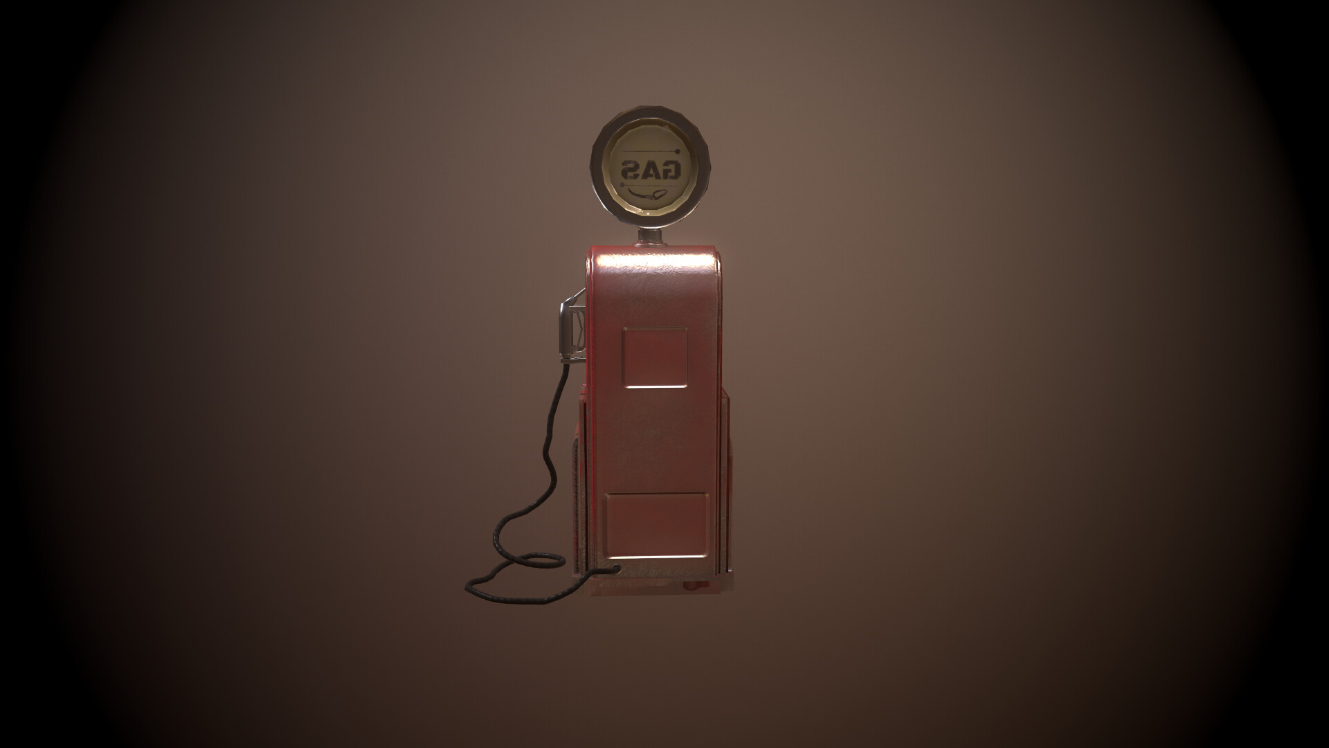 rodrigo iglesias lopez - 3D High poly gas pump.