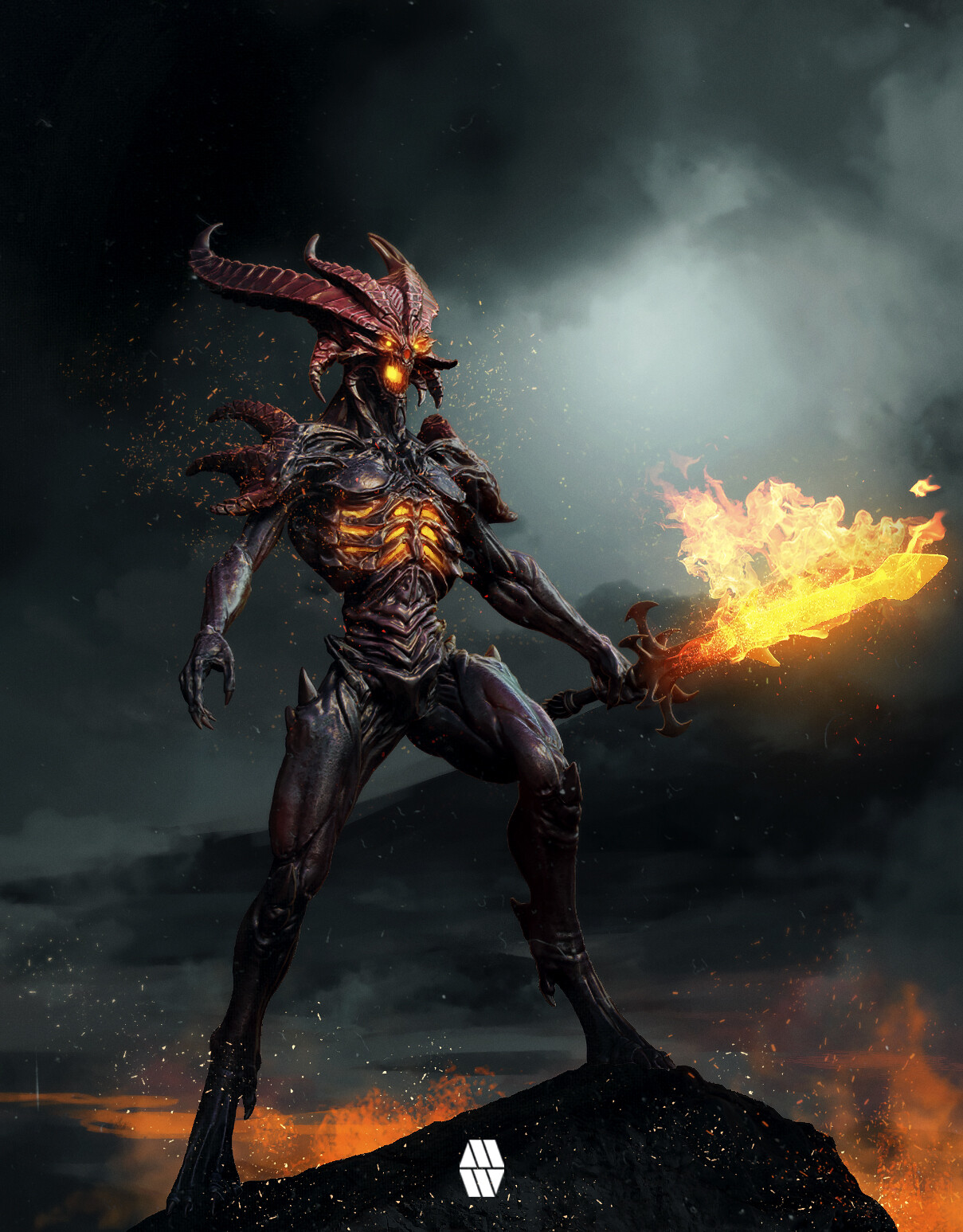 A Demon Calls - 'Demon Knight' Concept