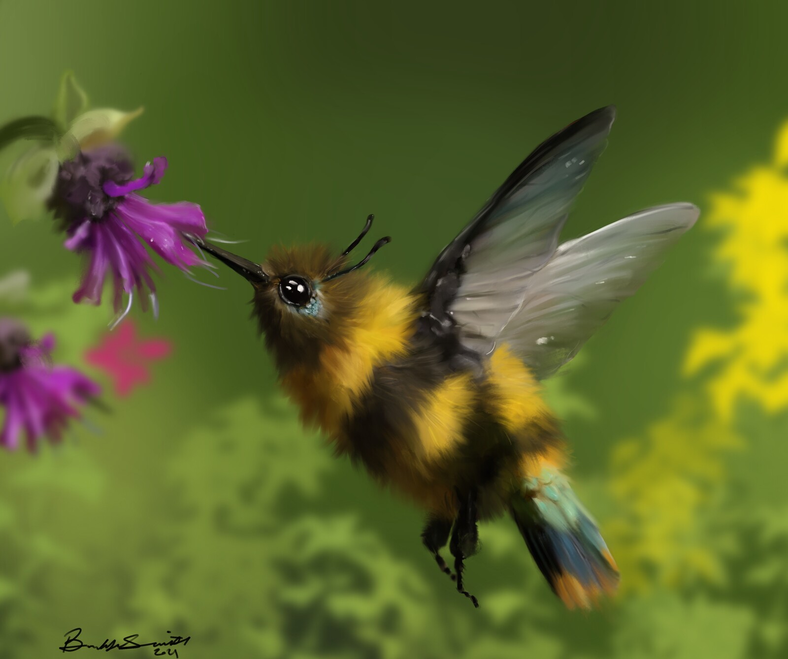 Humming bee