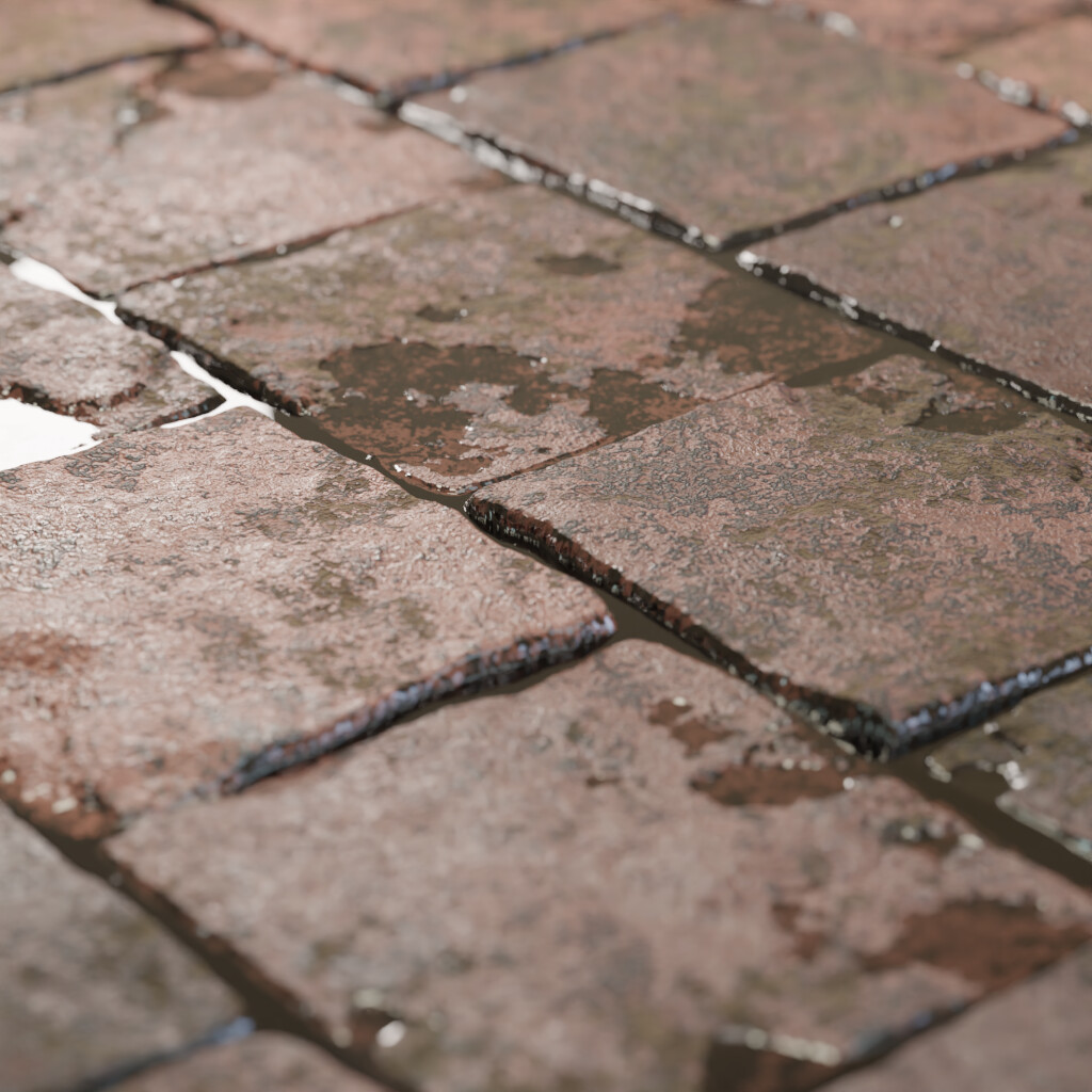 ArtStation Procedural Stone Tiles Floor