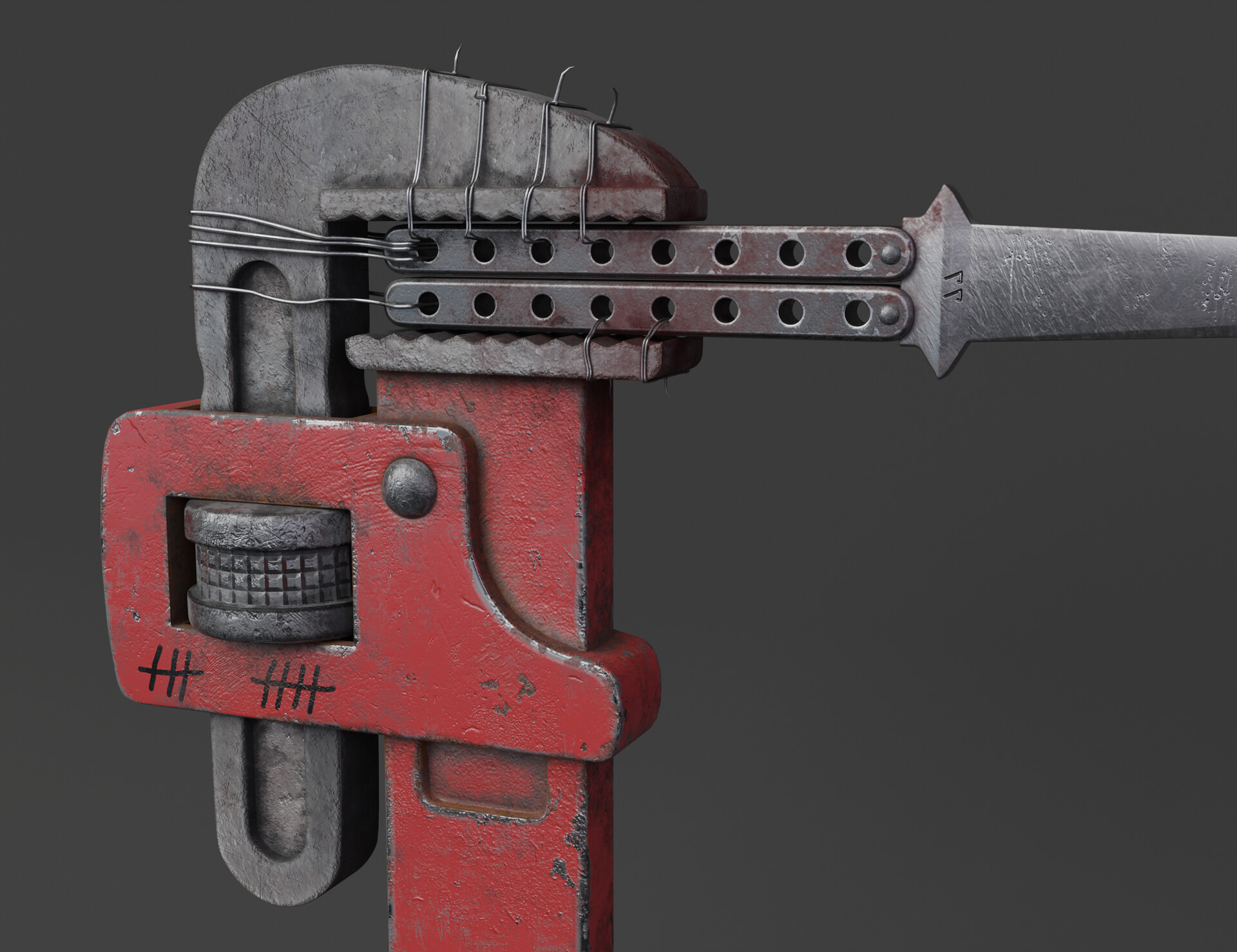 ArtStation - Homemade Weapon