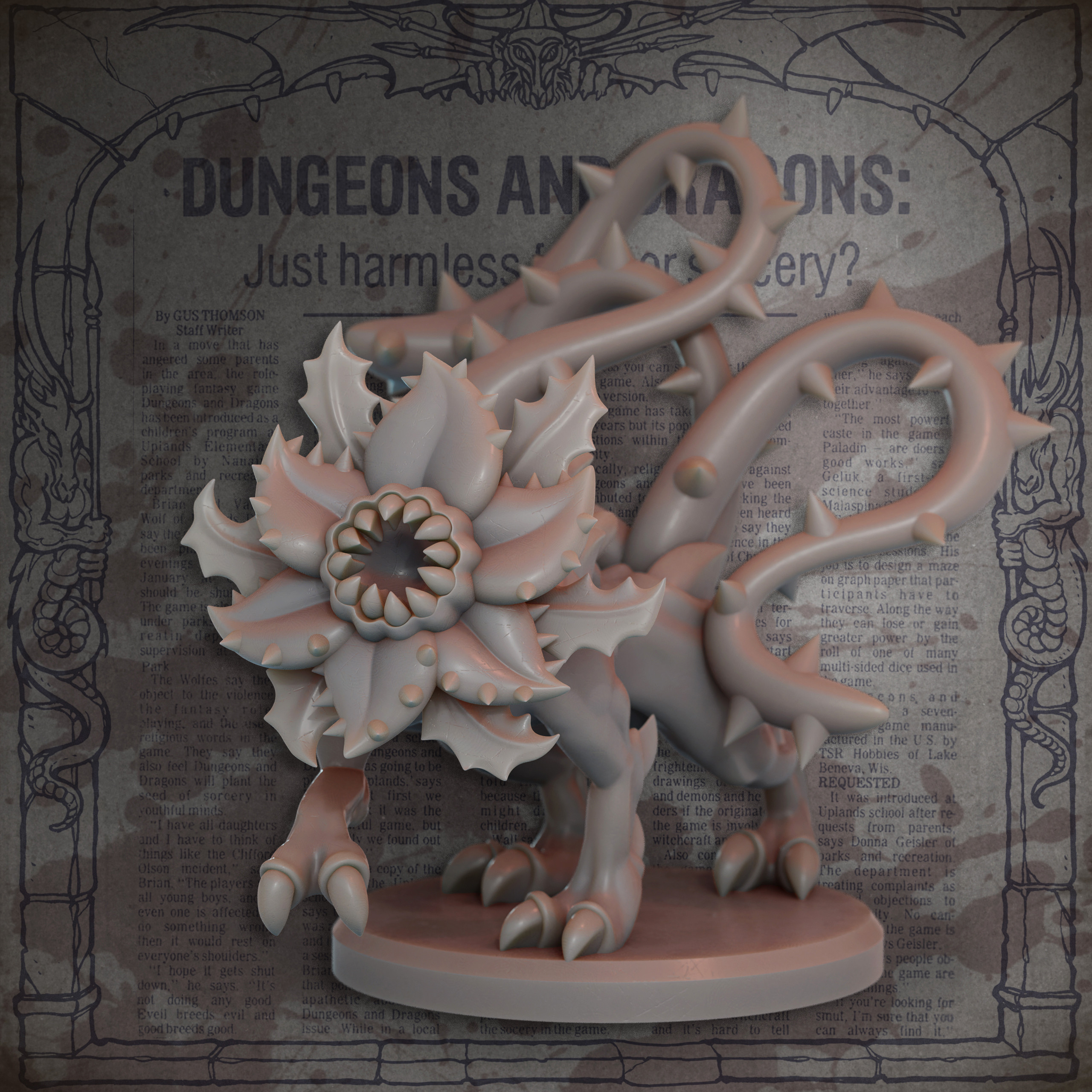 Thomas Choux - Fool's Gold miniatures: ThistleWolf, Tarmaw