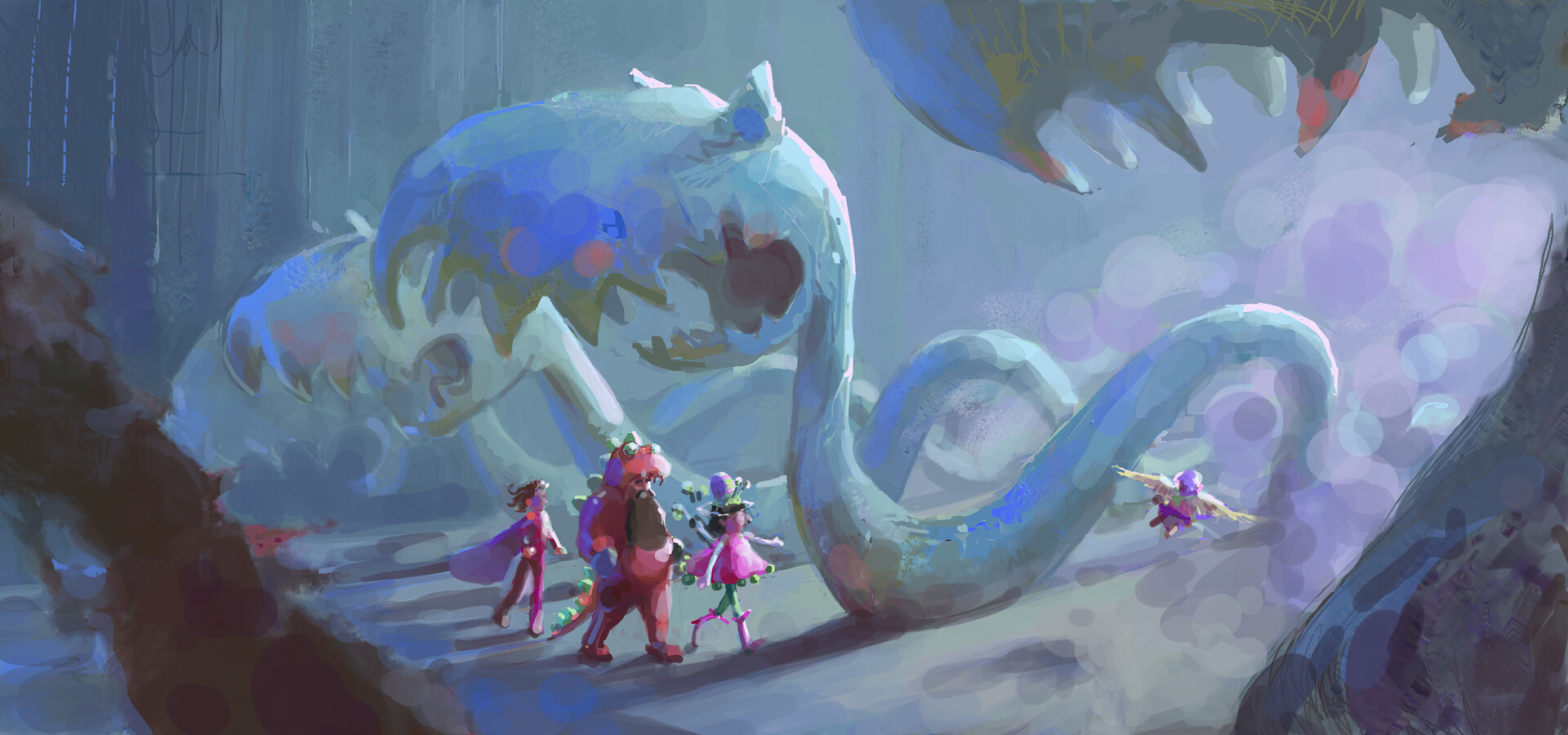 Irina Komisarchuk Pitch paintings