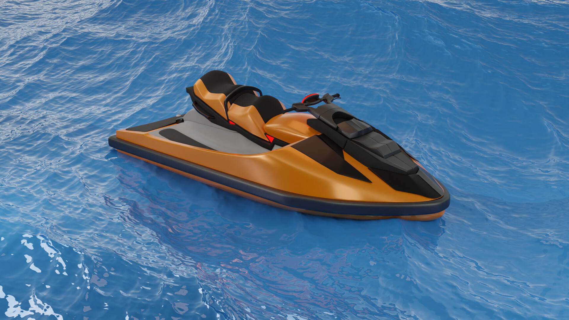 ArtStation Water bike