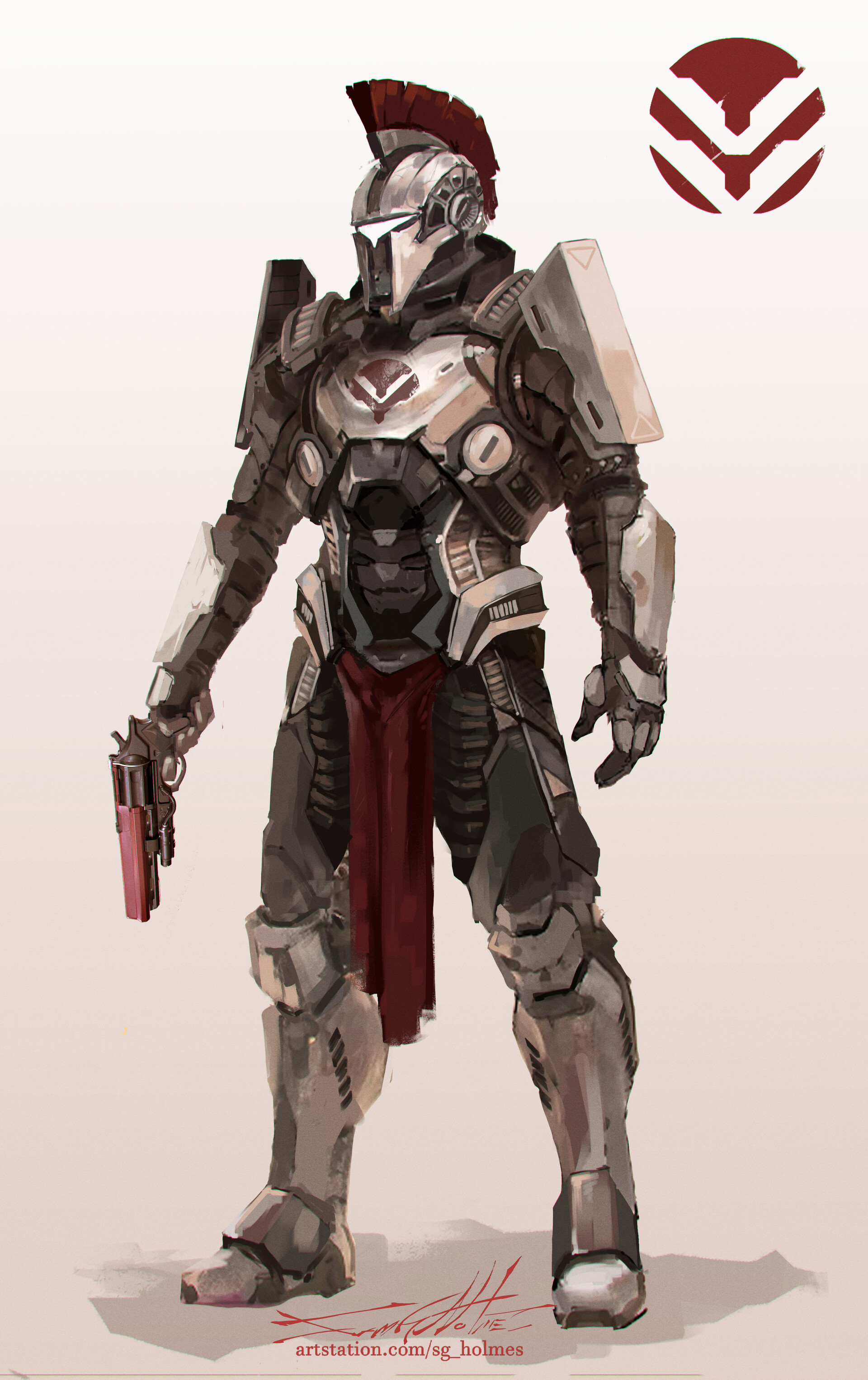 ArtStation Destiny 2 Skyburner's Revenance, Titan Raid Armour