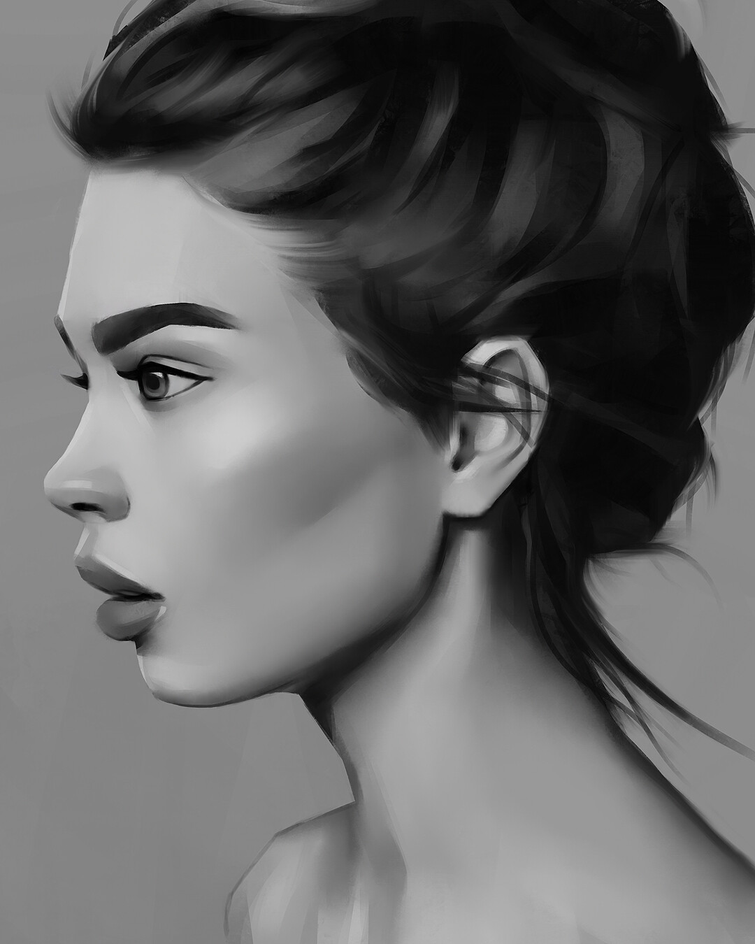 ArtStation - Portrait study