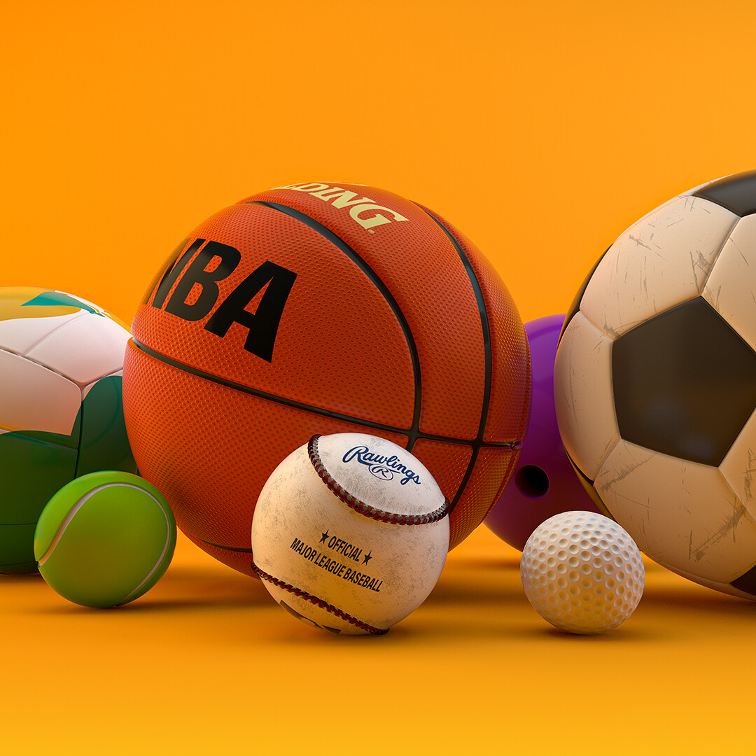 ArtStation - Sports Balls