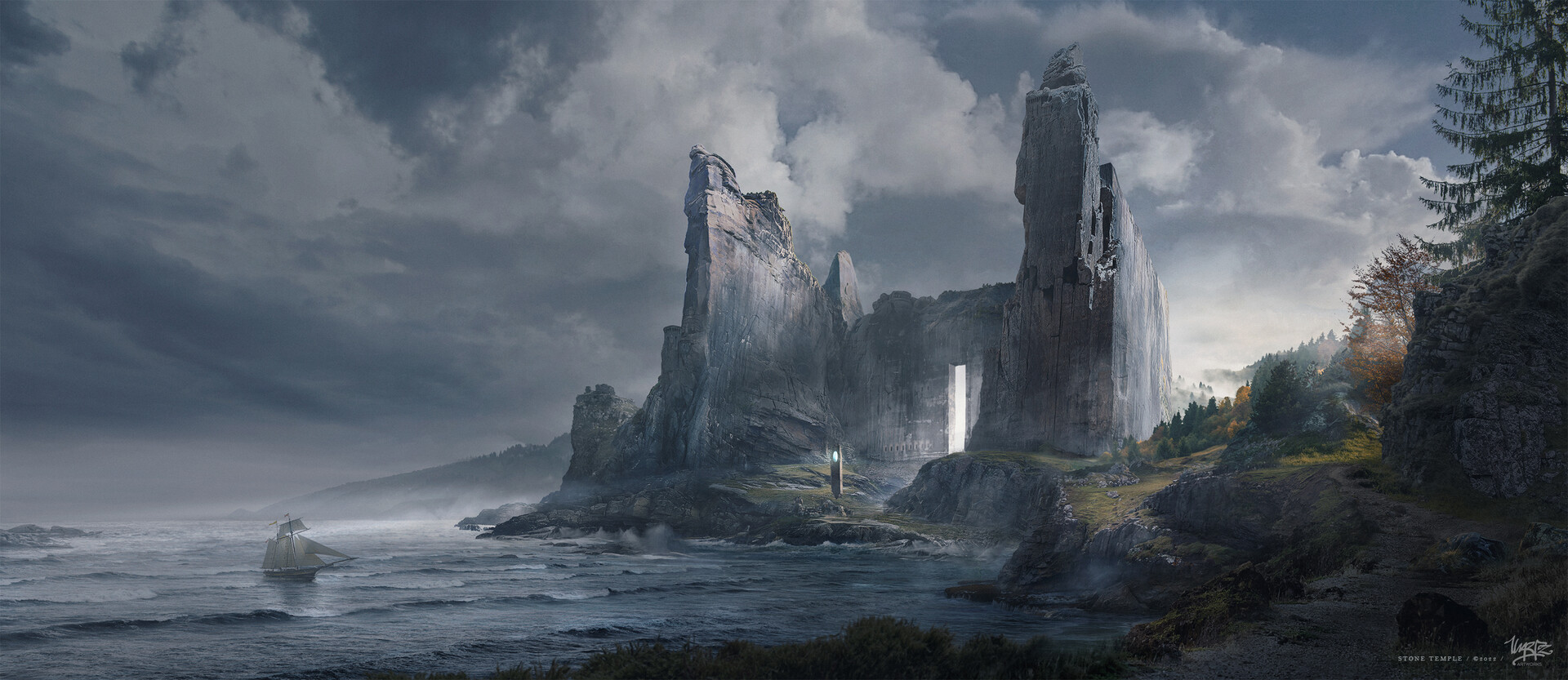 ArtStation - Stone Temple