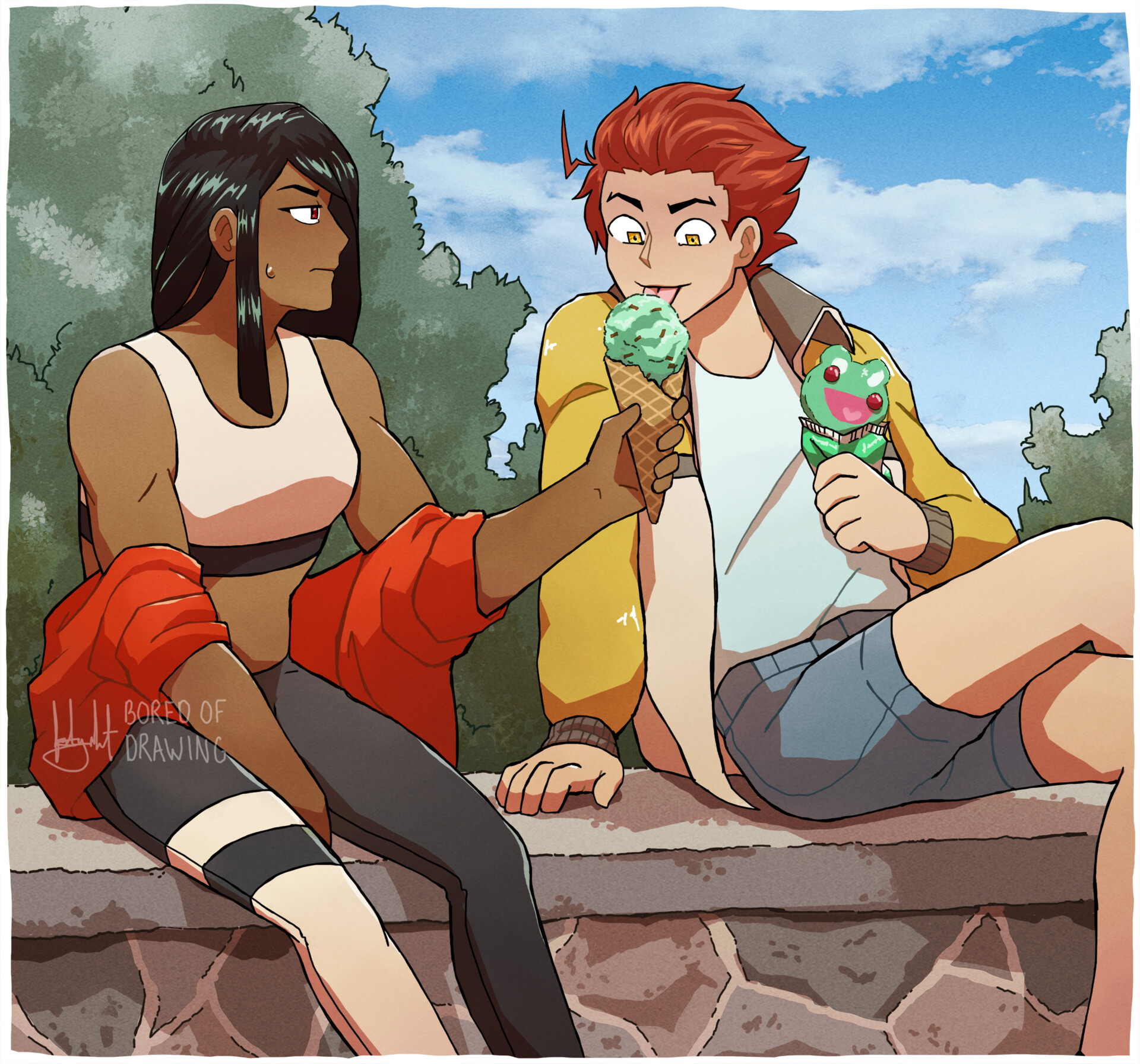 artstation-summer-time-means-ice-cream-time