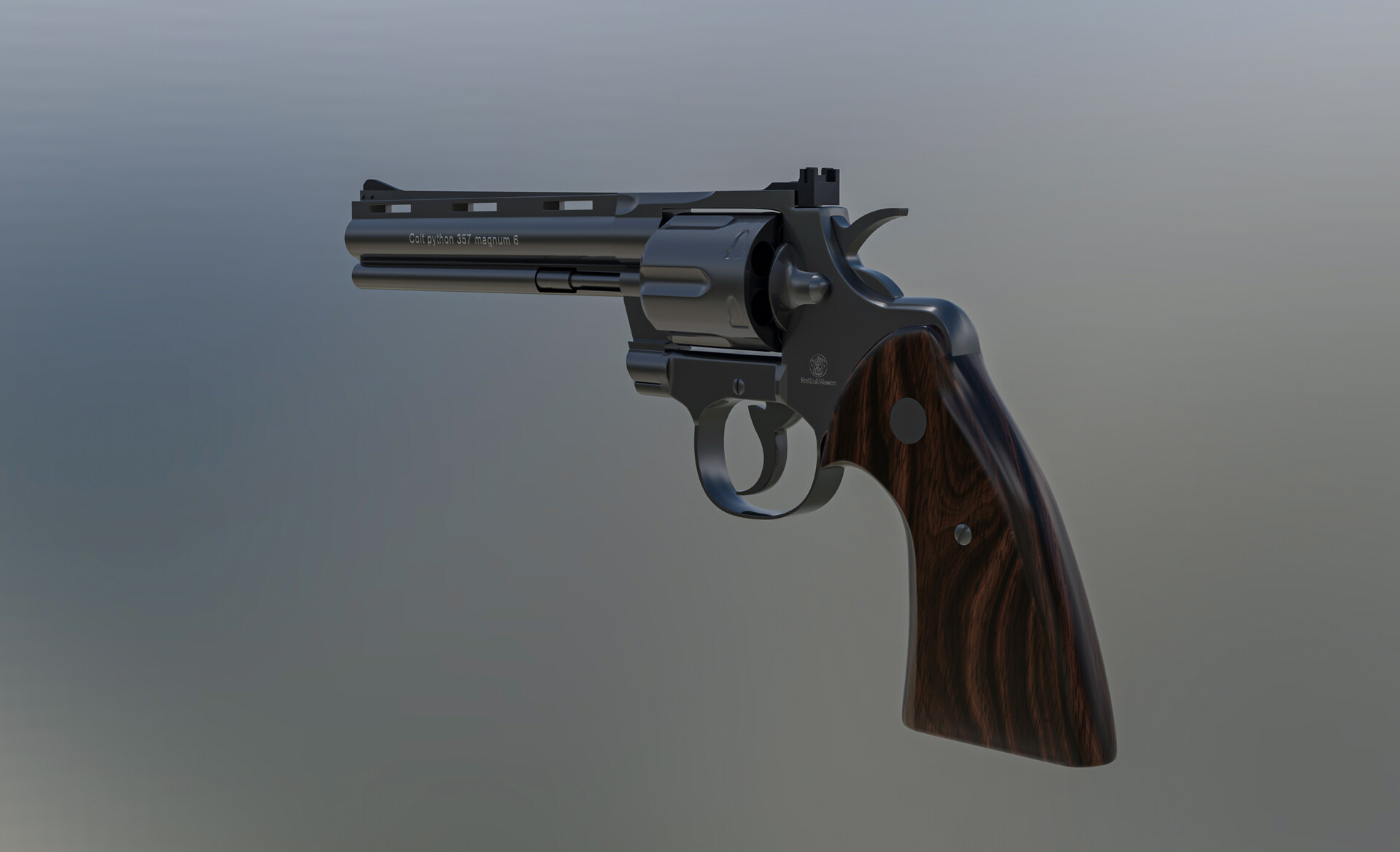 Hanora Studio - Colt python Revolver