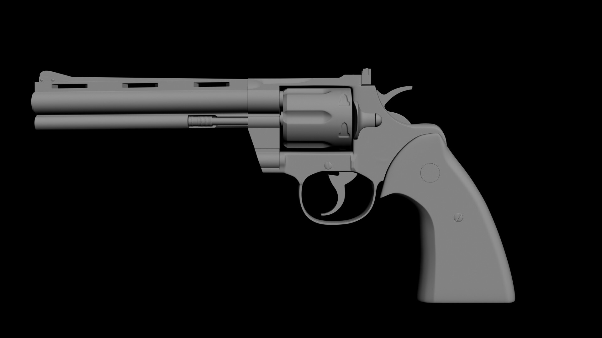 Hanora Studio - Colt python Revolver