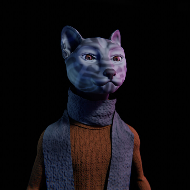 ArtStation - Cat Sculpt