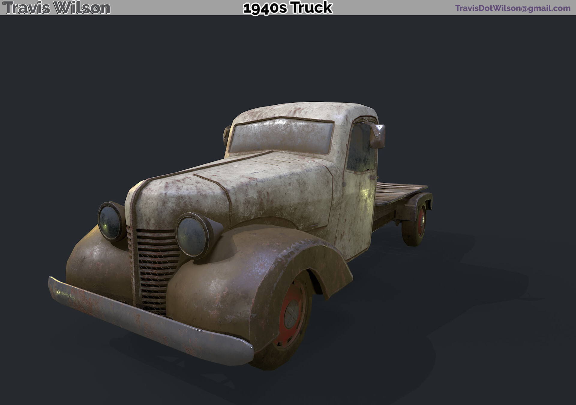 ArtStation - Vintage Truck