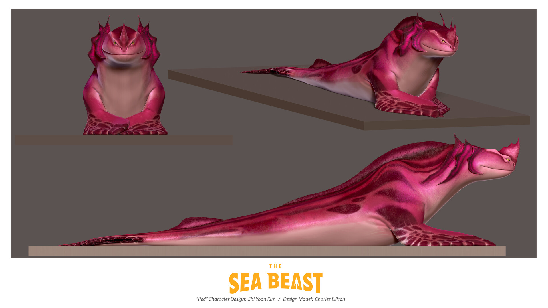 Charles Ellison Red Bluster Netflix Animation's "The Sea Beast"