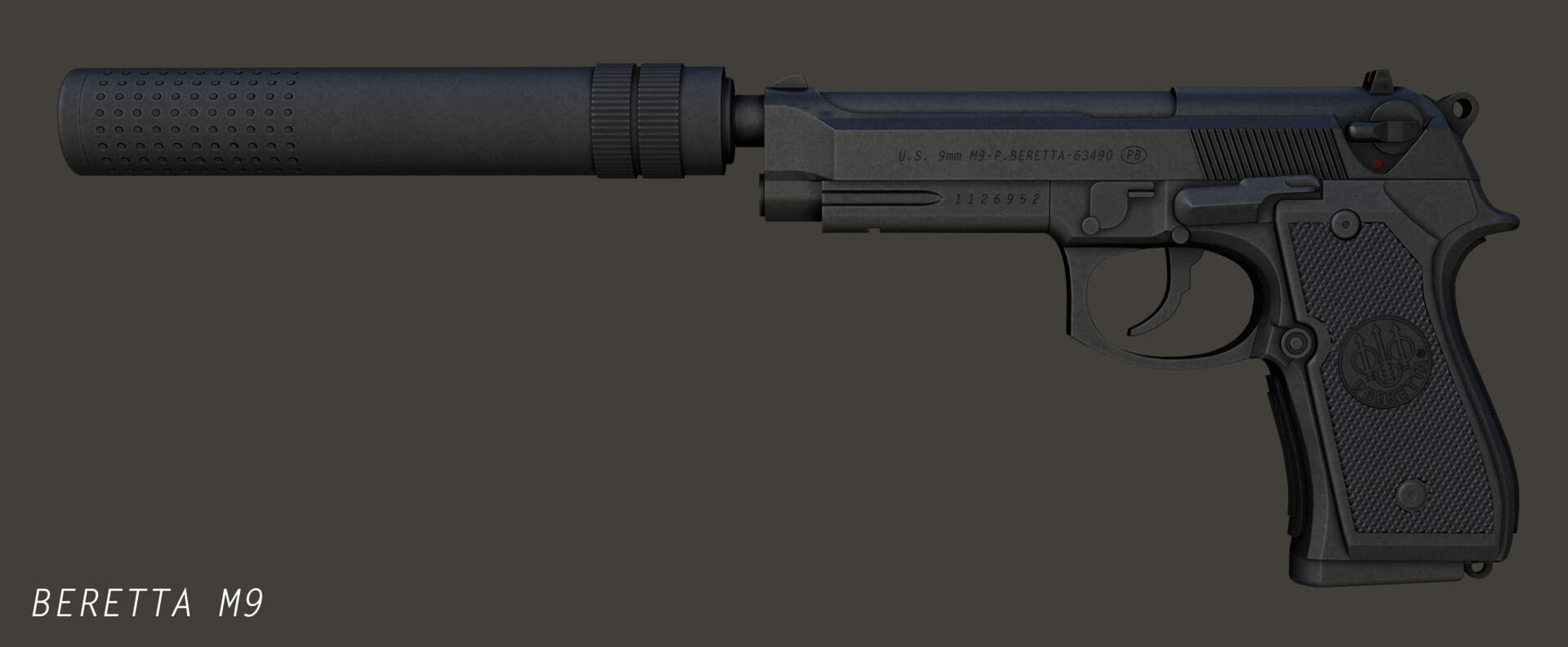 COD: MW (2019) Beretta M9A3 by CorvusCoalition01 on DeviantArt