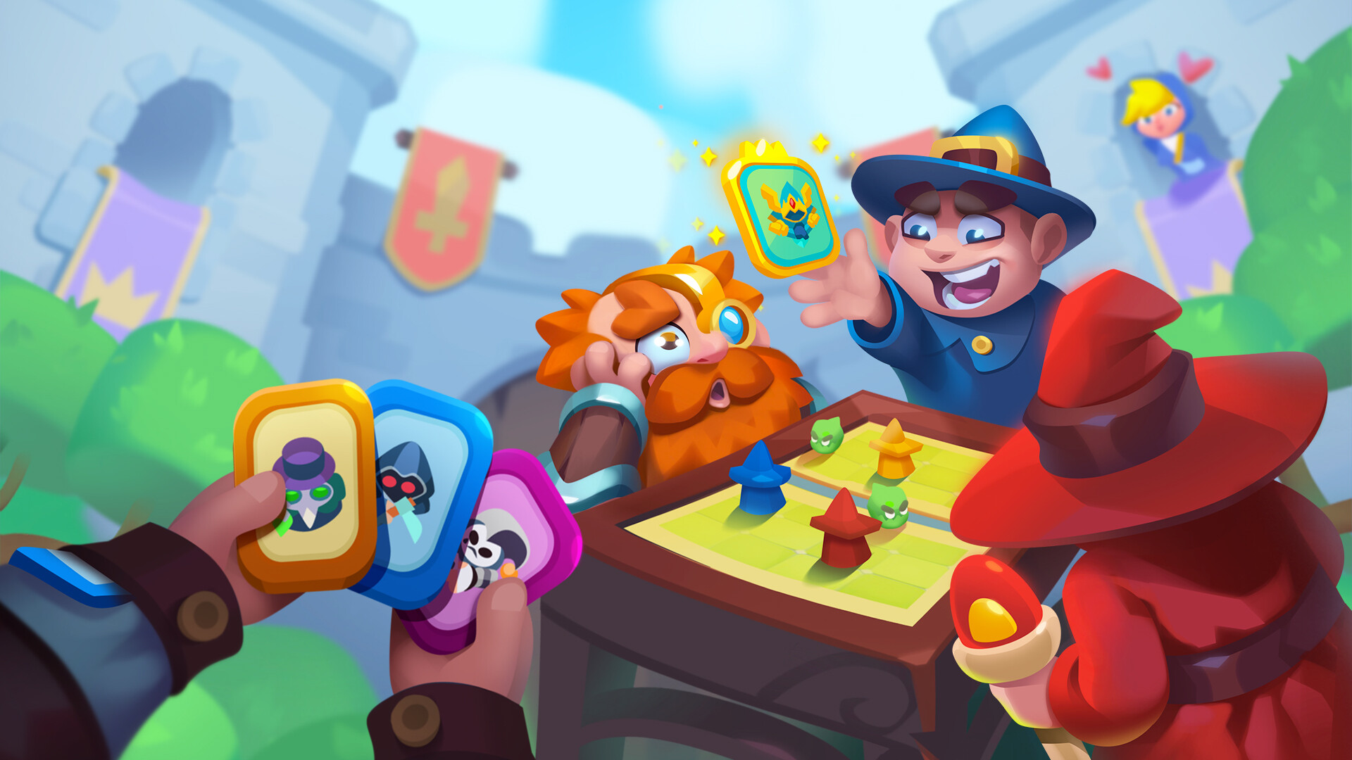 ArtStation Rush Royale Key Art