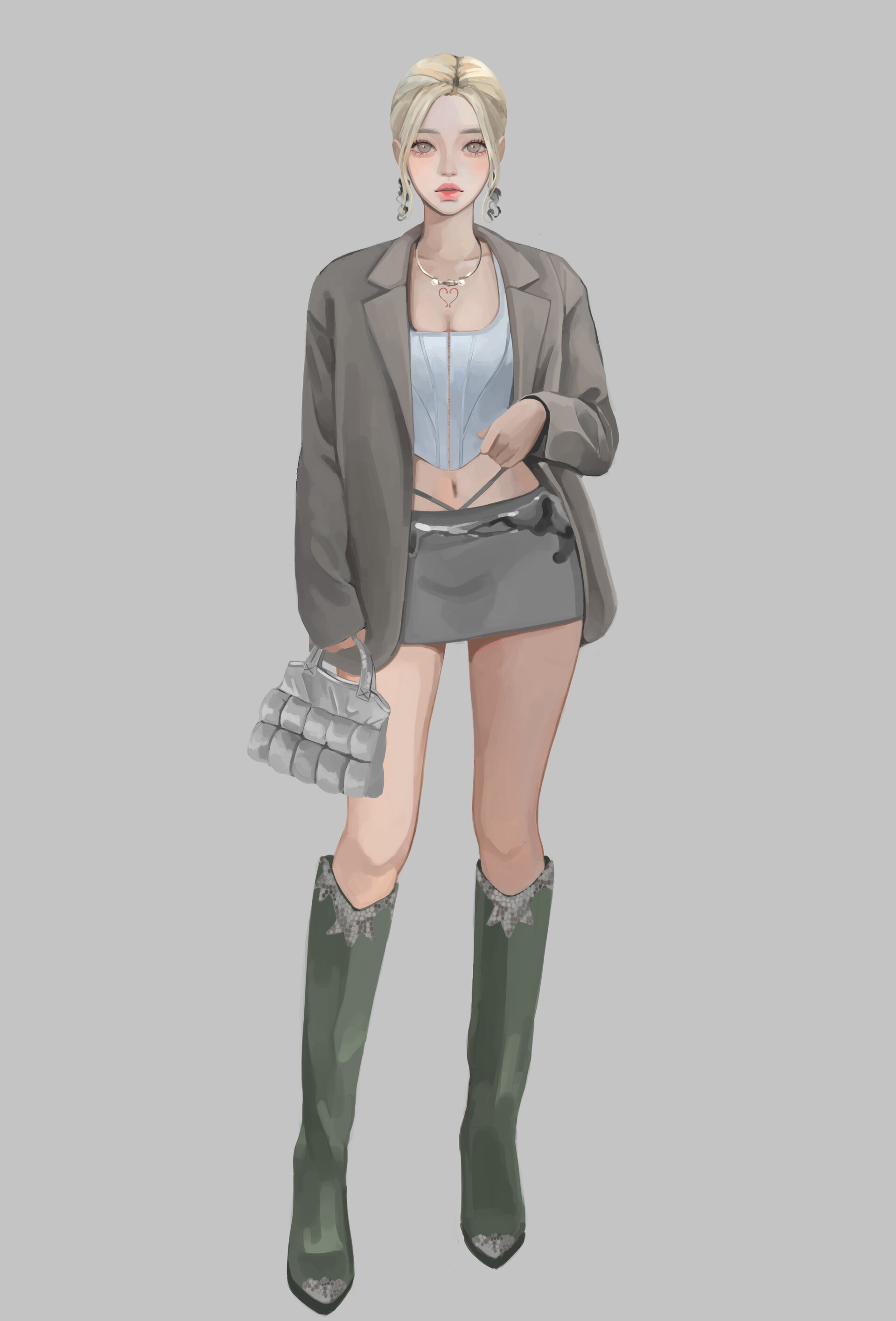 ArtStation fashion illustration