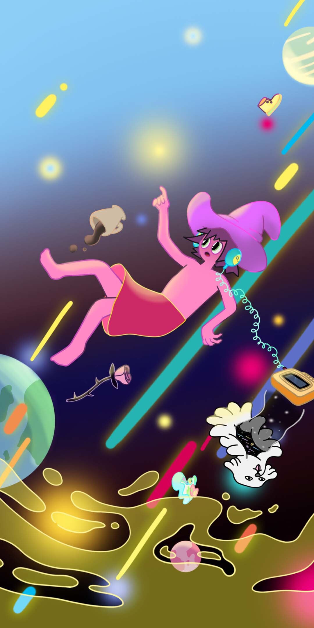 The midnight gospel wallpaper deals