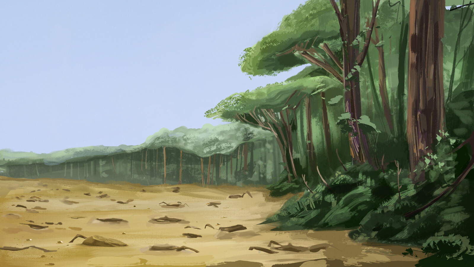 Background  design 1 - Deforestation 