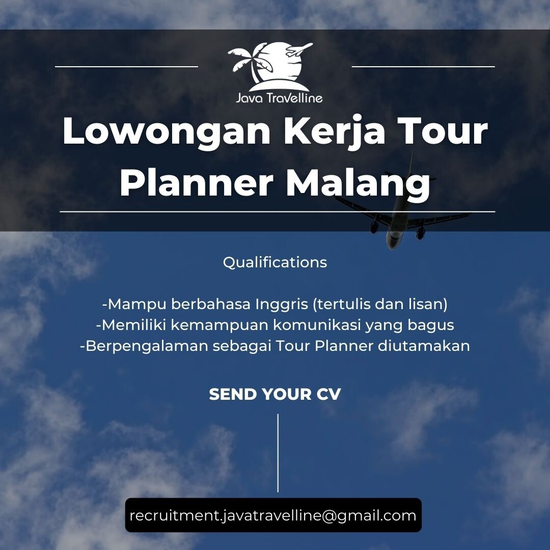 ArtStation - Lowongan Kerja Tour Planner Malang