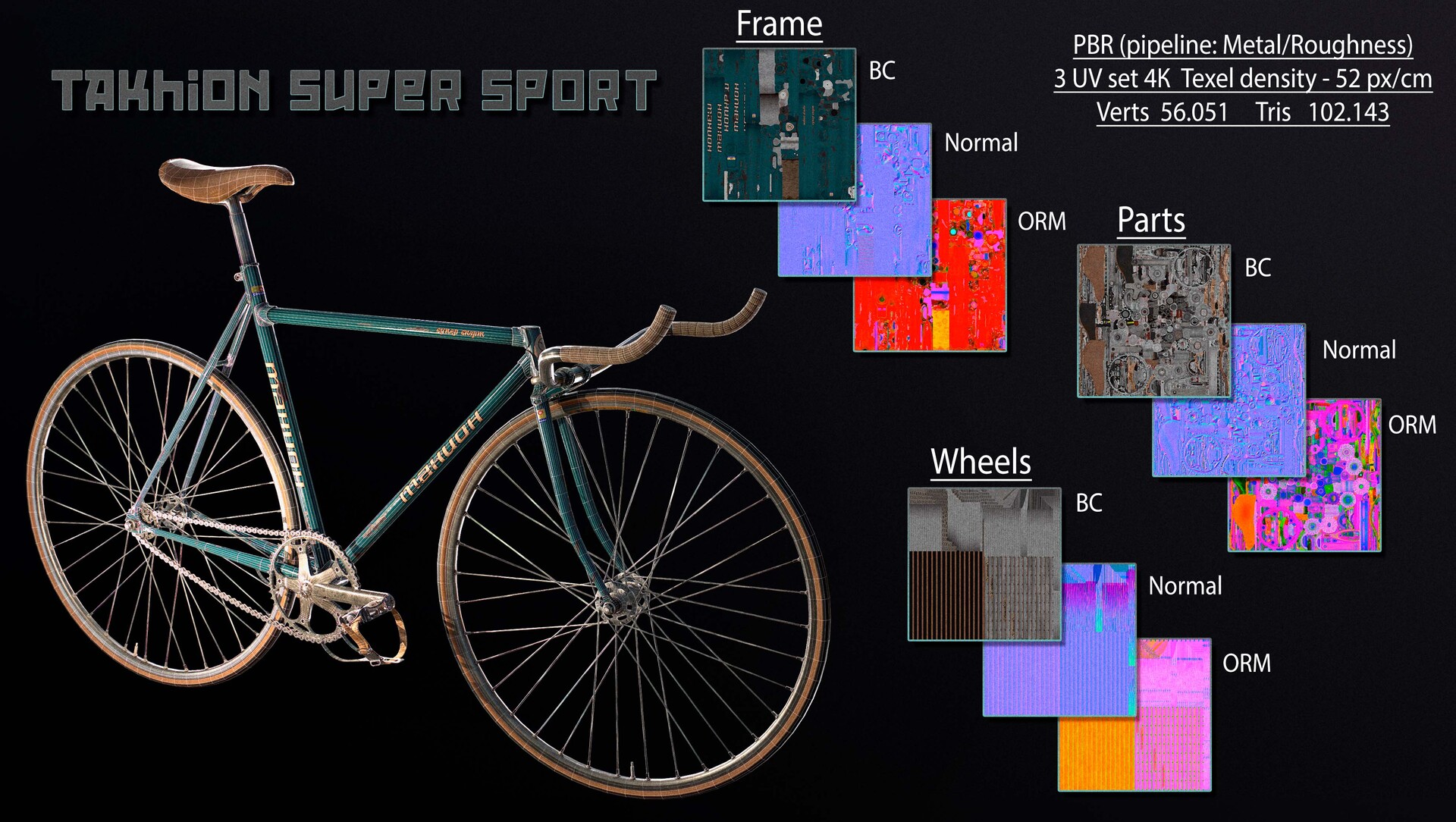 Takhion clearance track bike