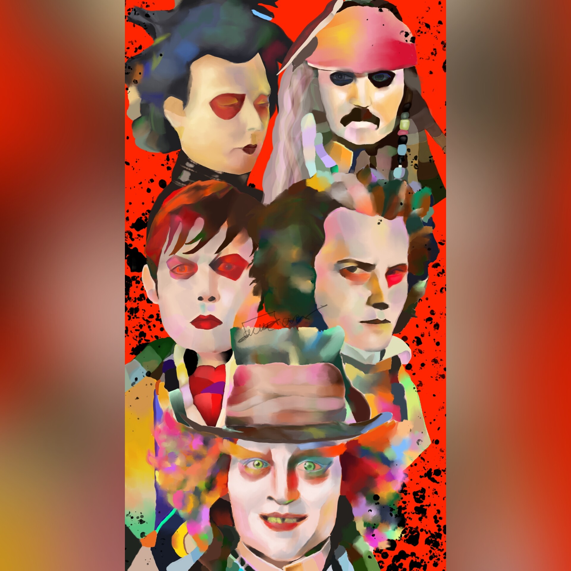 ArtStation - A Johnny Depp Tribute