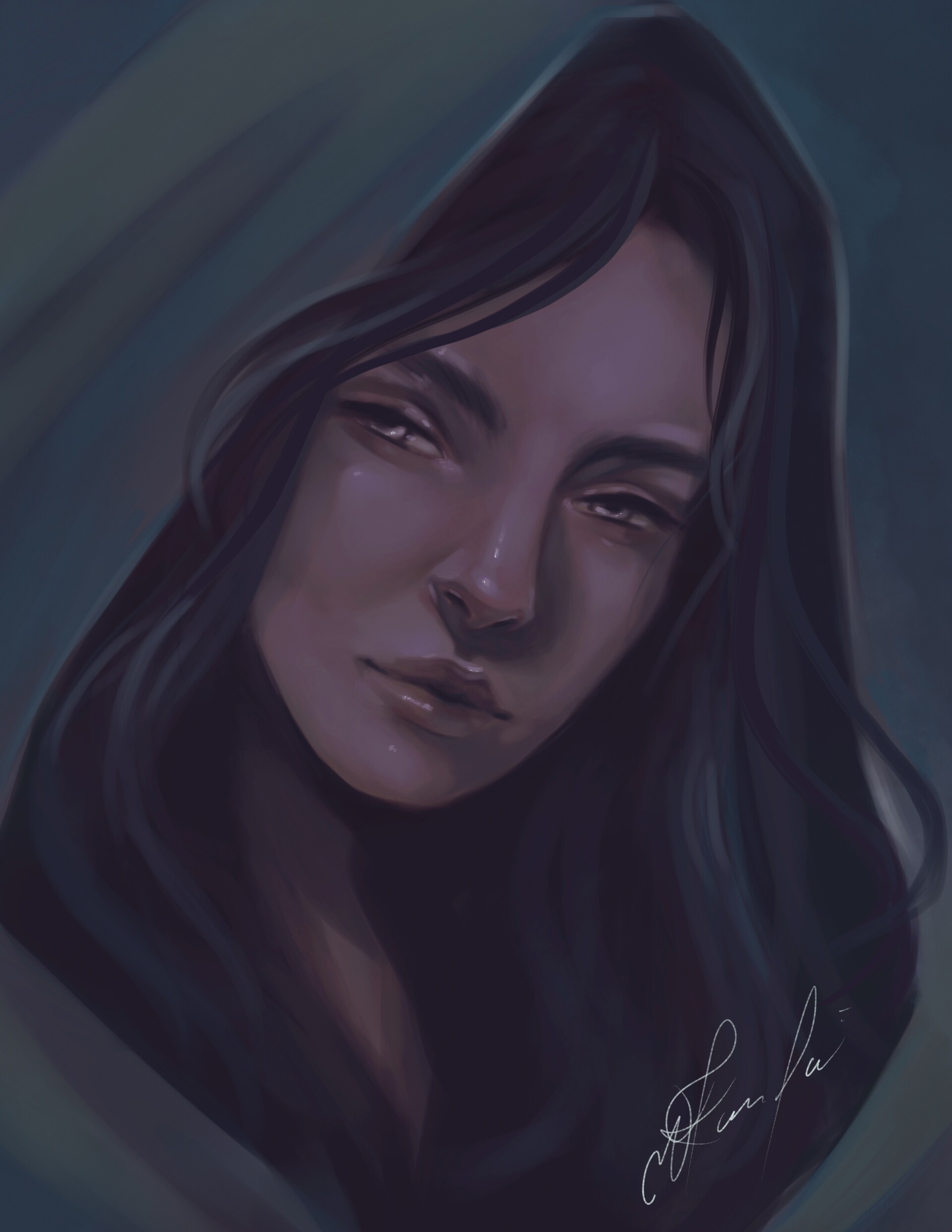 ArtStation - Portrait study