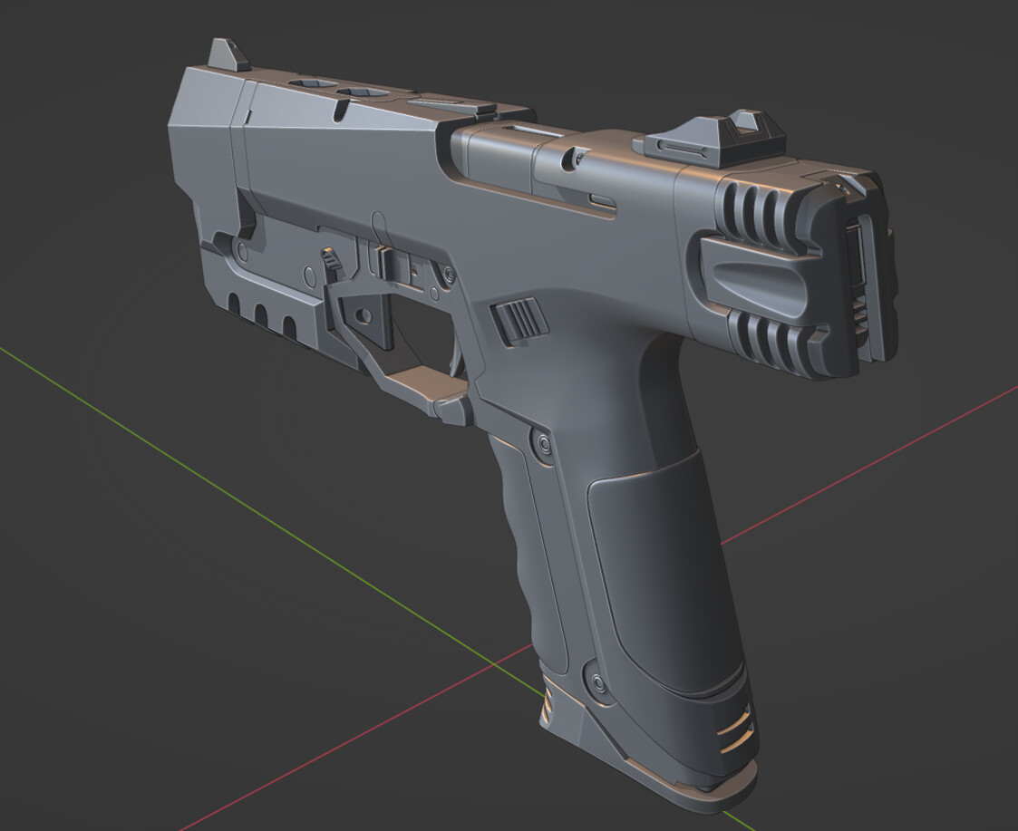 ArtStation "Militech M10AF Lexington"