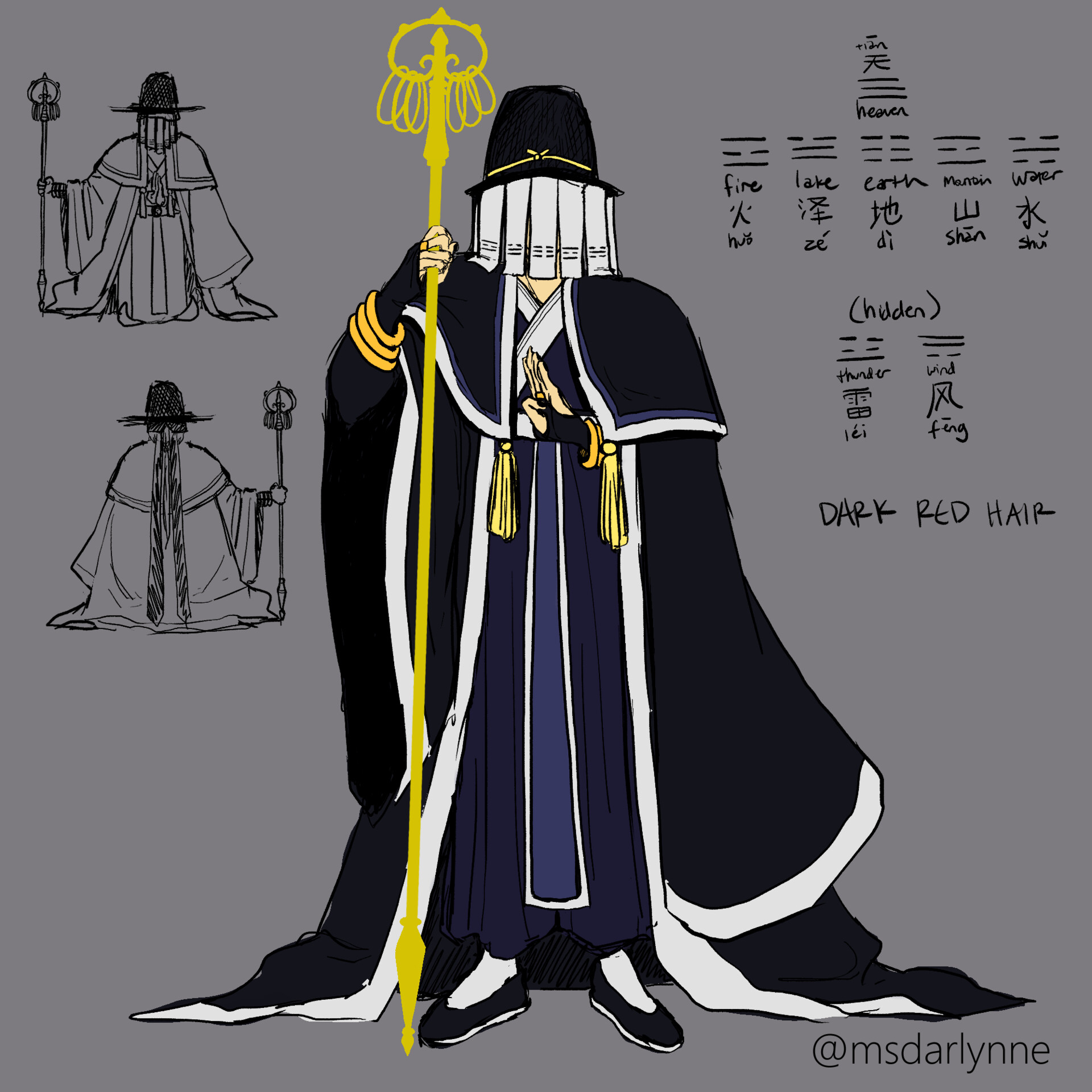 ArtStation Wu Shaman Concept