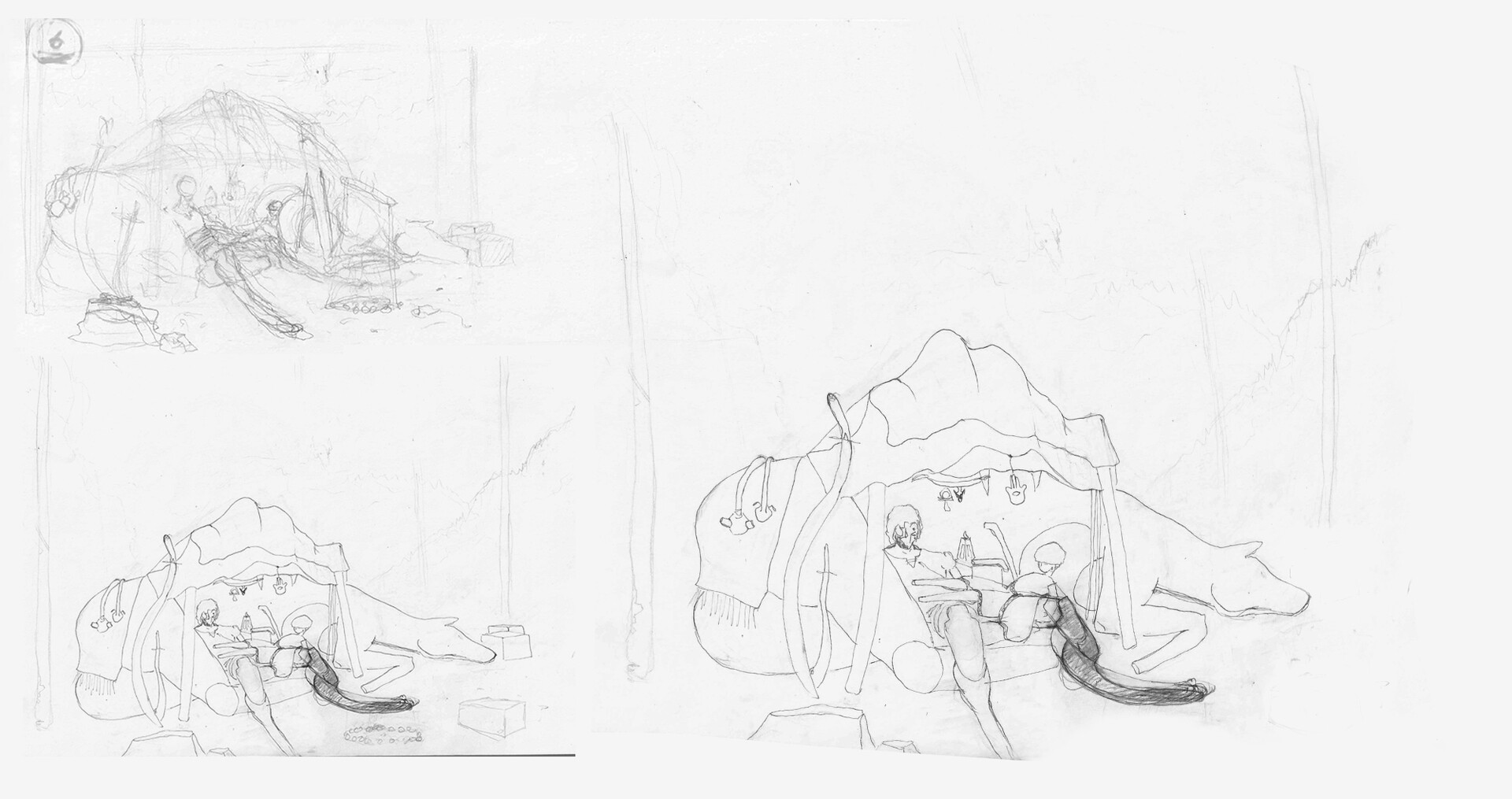 001 3 character enviromental concept design iii