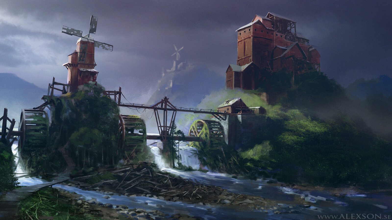 Abandoned Mills concepts