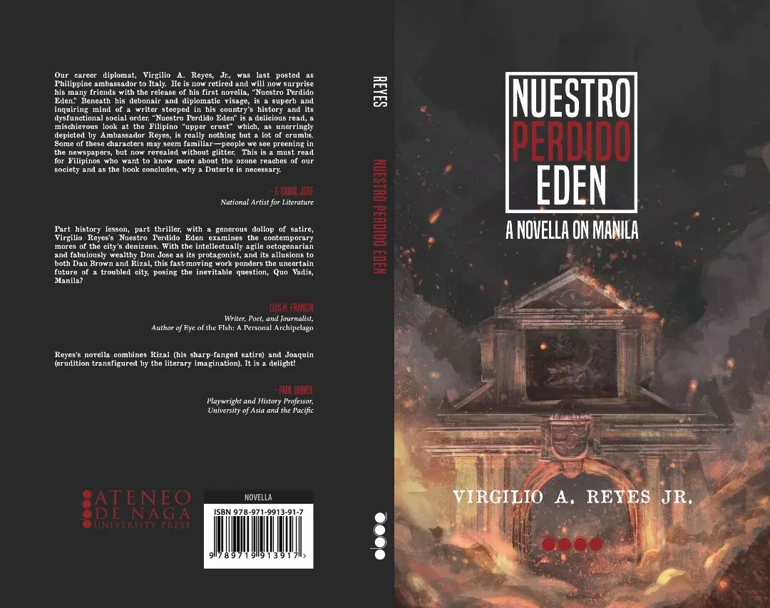 Nuestro Perdido Eden. 
Cover Illustration by Me; Layout and Design was by my colleague/friend Cyan Cuatrona.