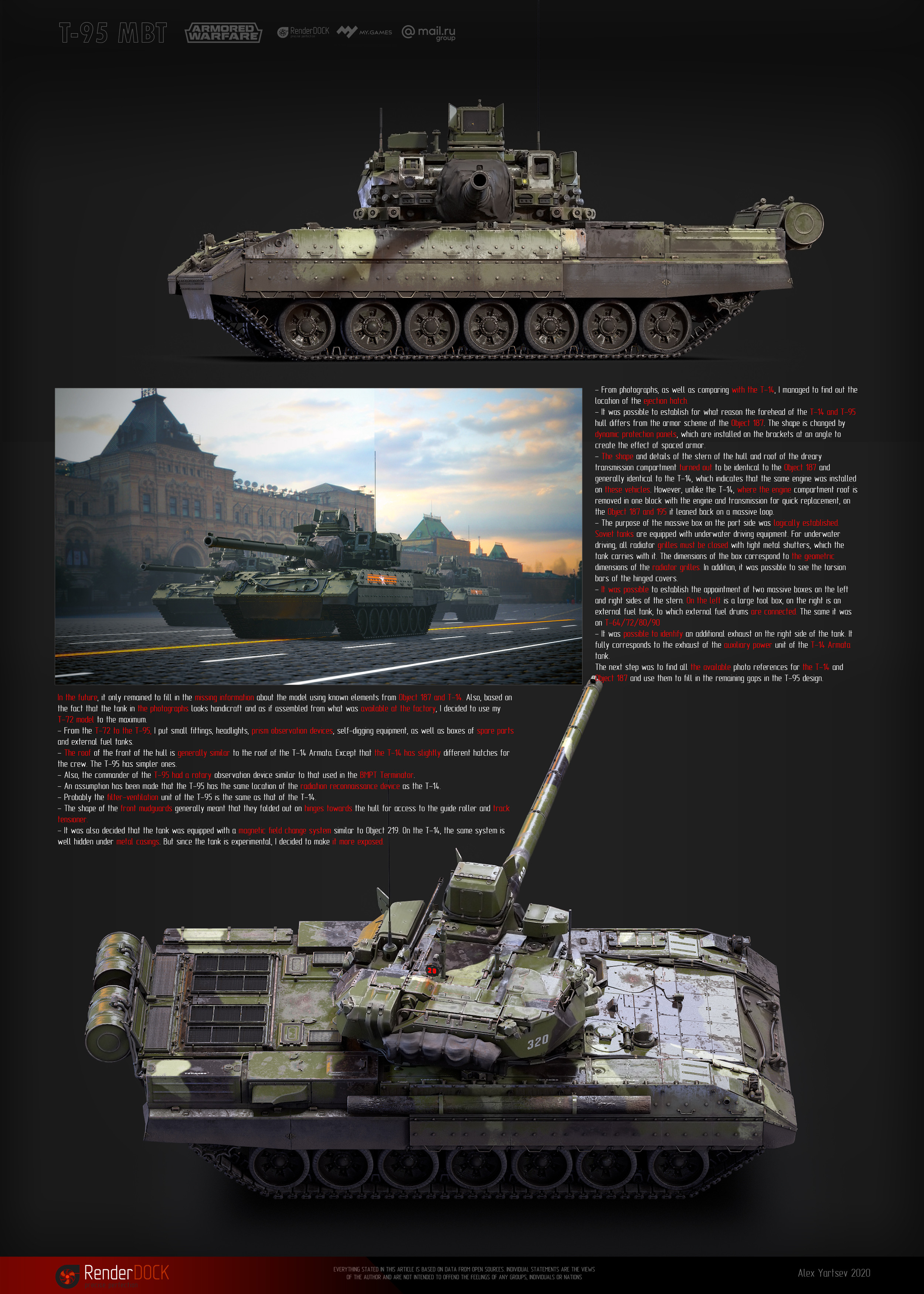 ArtStation - T-95 next gen. tank (Prototype)
