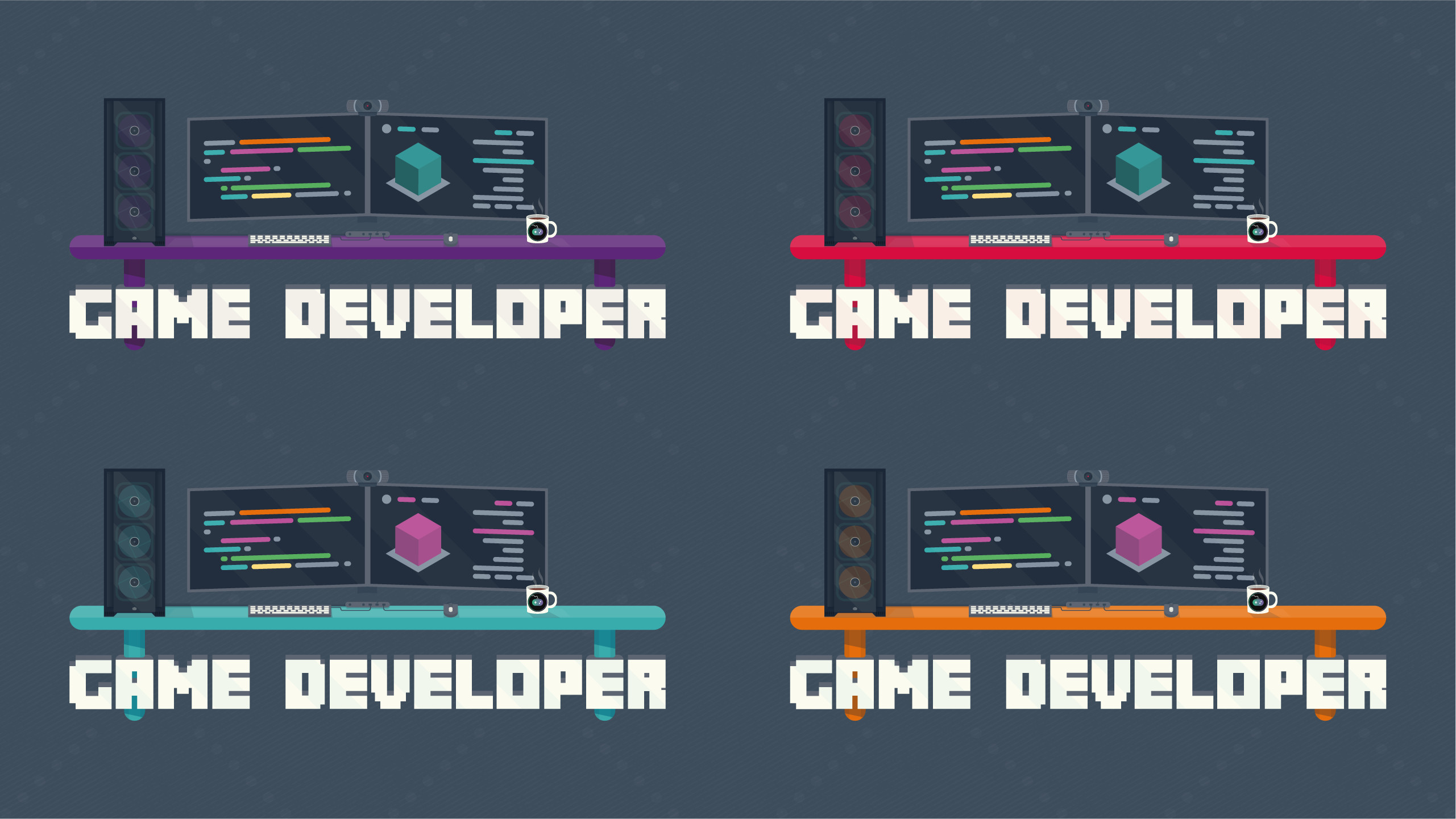 'Game Developer' Asset Variations
