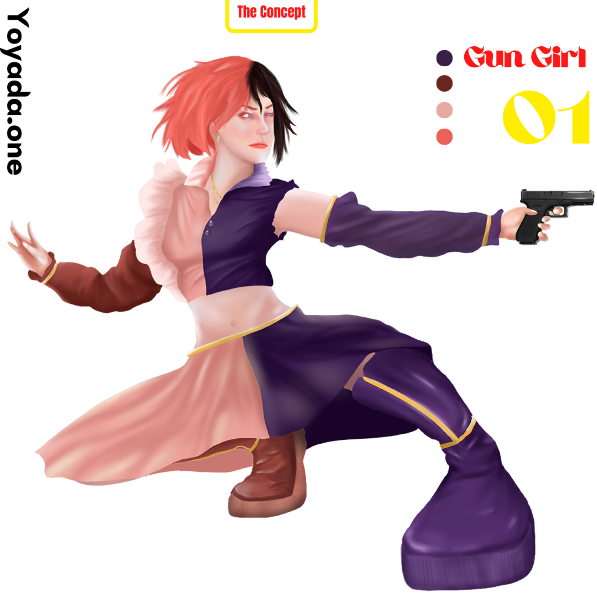 ArtStation Gun Girl