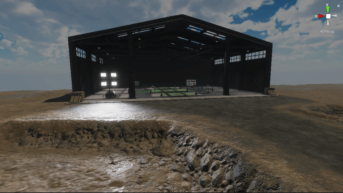 ArtStation Work in progress environment