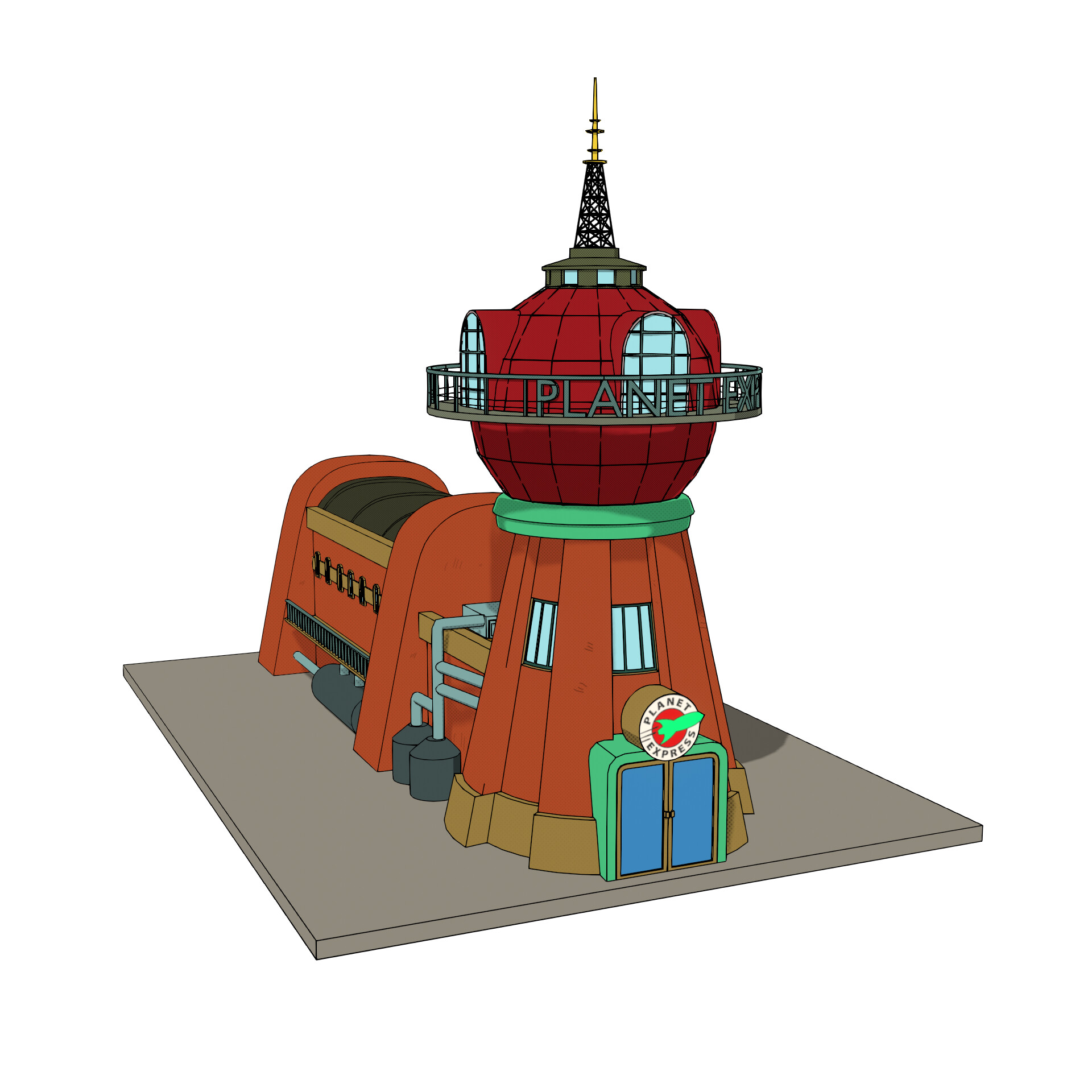 ArtStation Express from Futurama