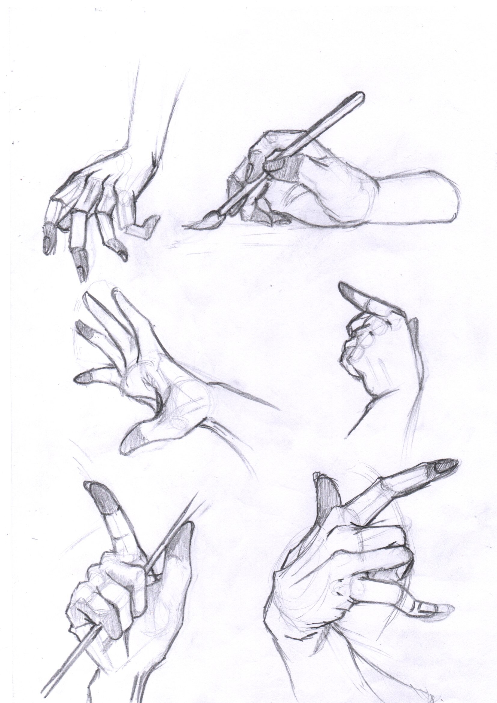 ArtStation - Hand sketches