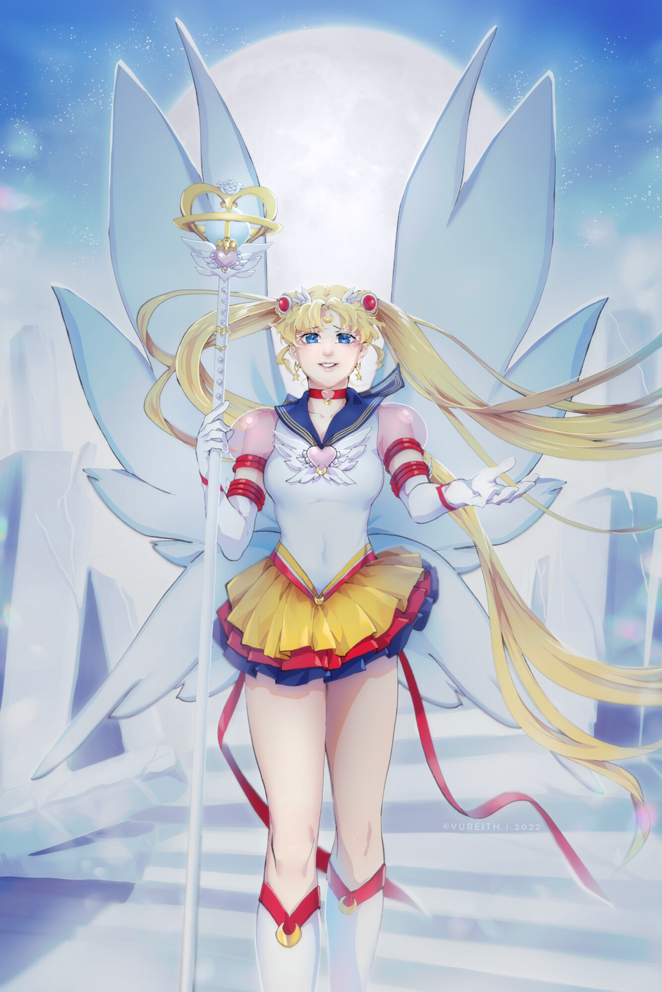 Sailor Moon Cosmos Usagi Tsukino Cosplay Accessory Prop, 60% OFF