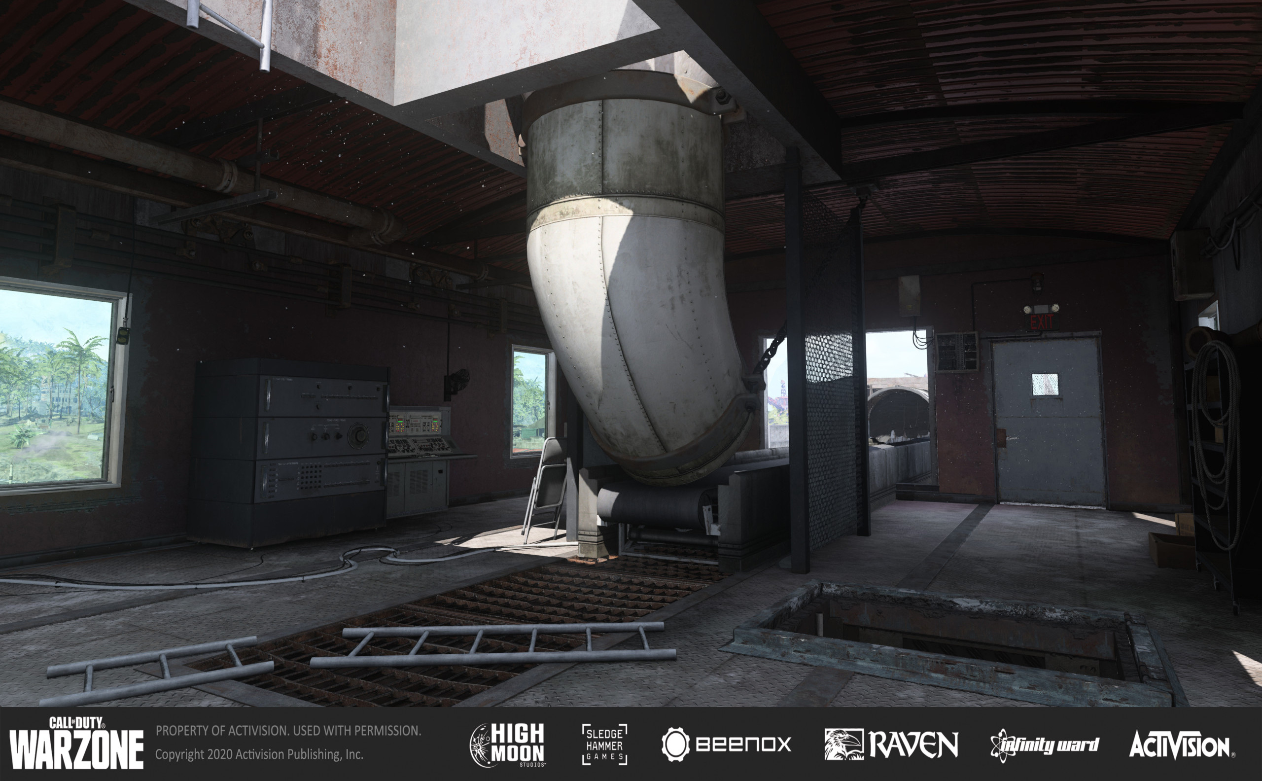Warzone Pacific - Docks (Ship Loader Crane)