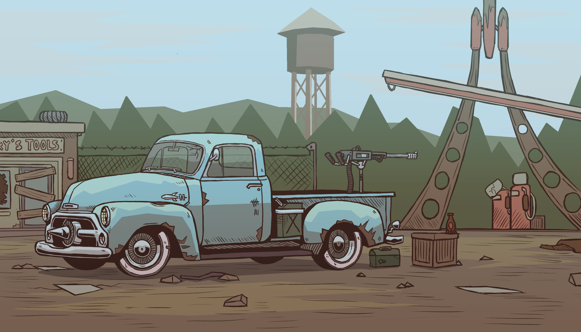 ArtStation - Fallout Truck