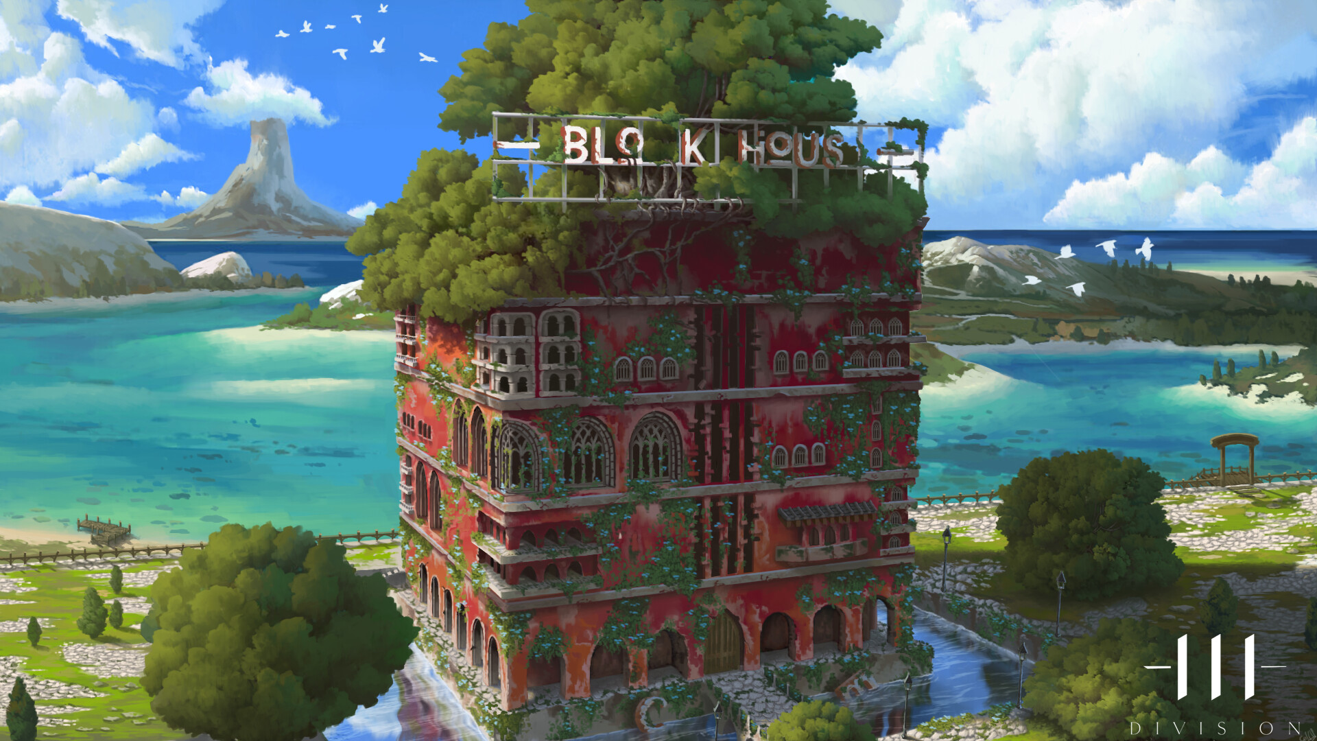 ArtStation BlockHouse