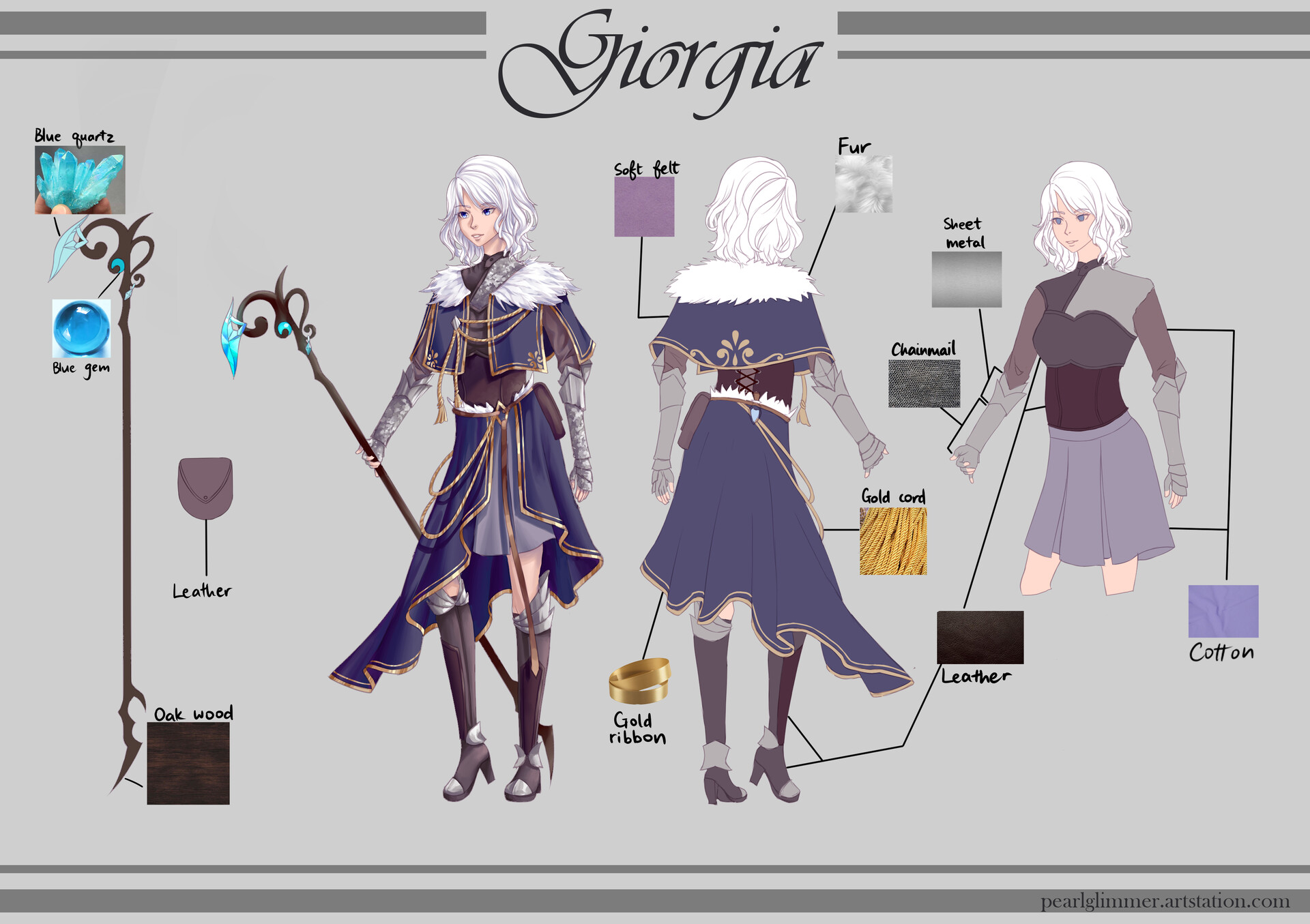ArtStation - Concept Art Assignment: Character Creation (WIP)