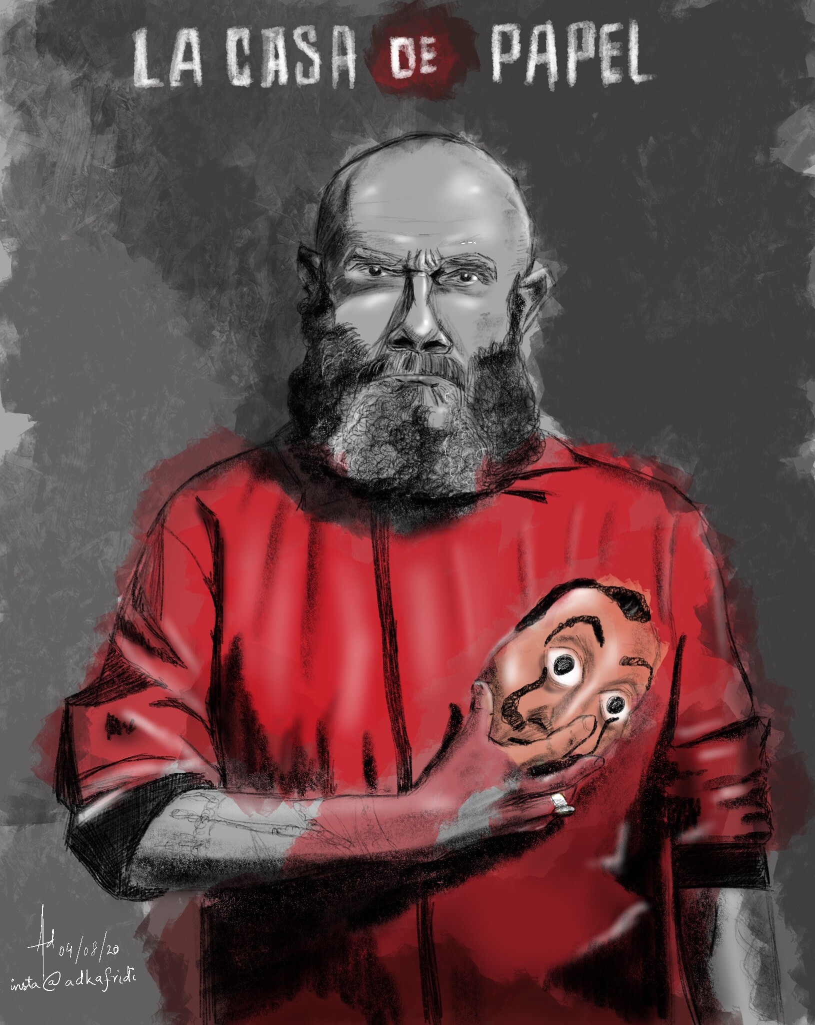 ArtStation Helsinki Money Heist