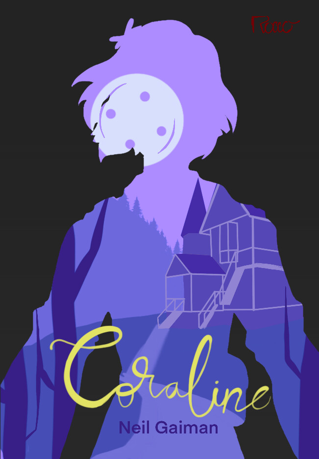 Coraline Book Cover project! : r/BookCovers