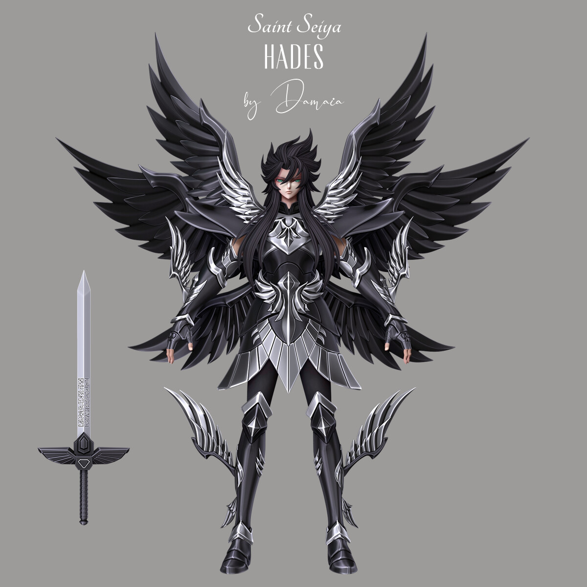 ArtStation - Saint Seiya - Hades