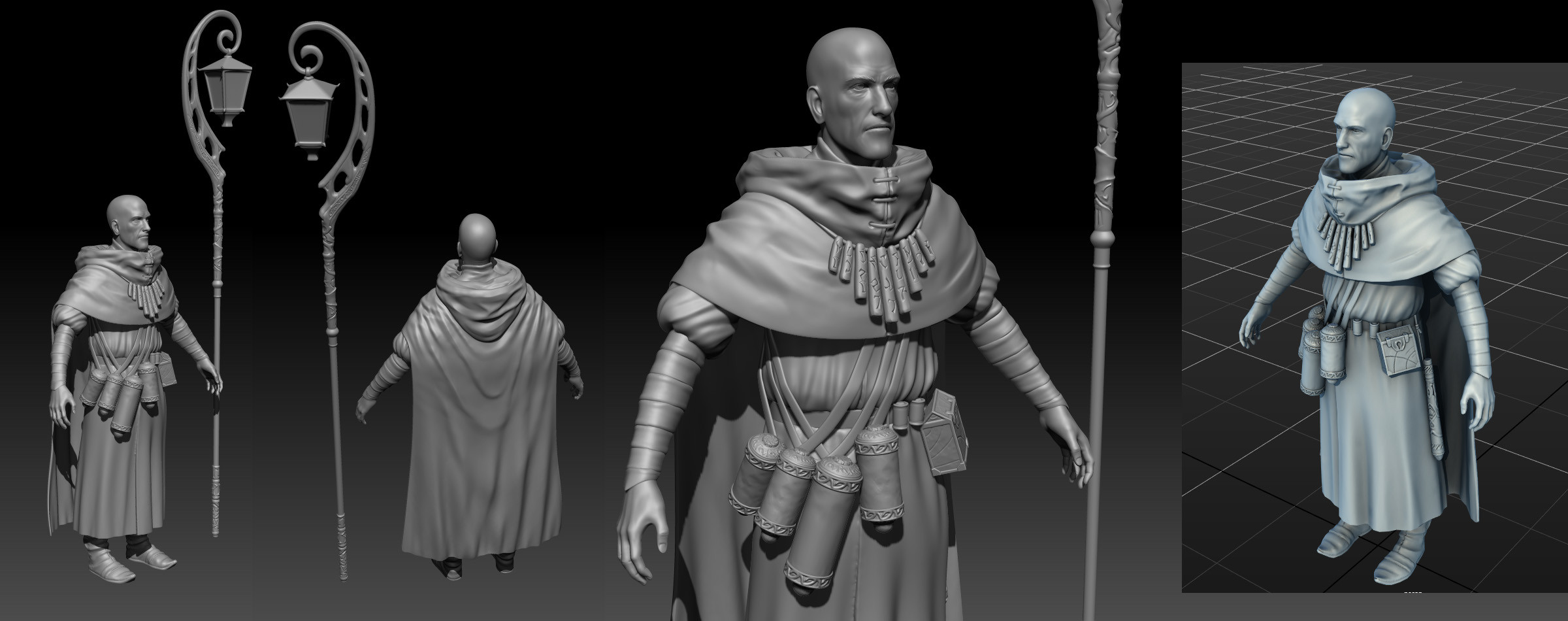Mystic - Medieval fantasy character